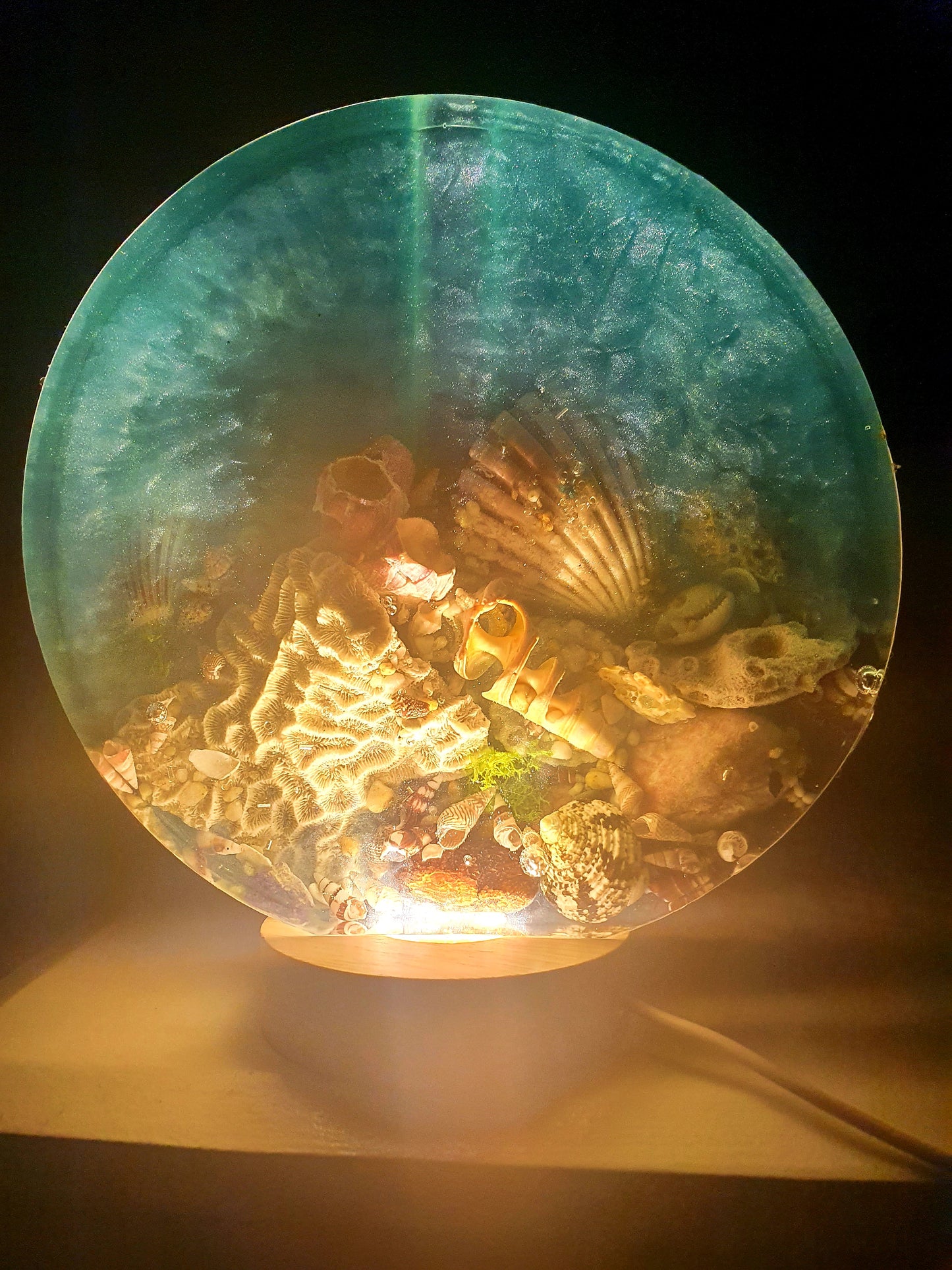 Celebrating the sea through functional art - sculpture/ vase/ lamp