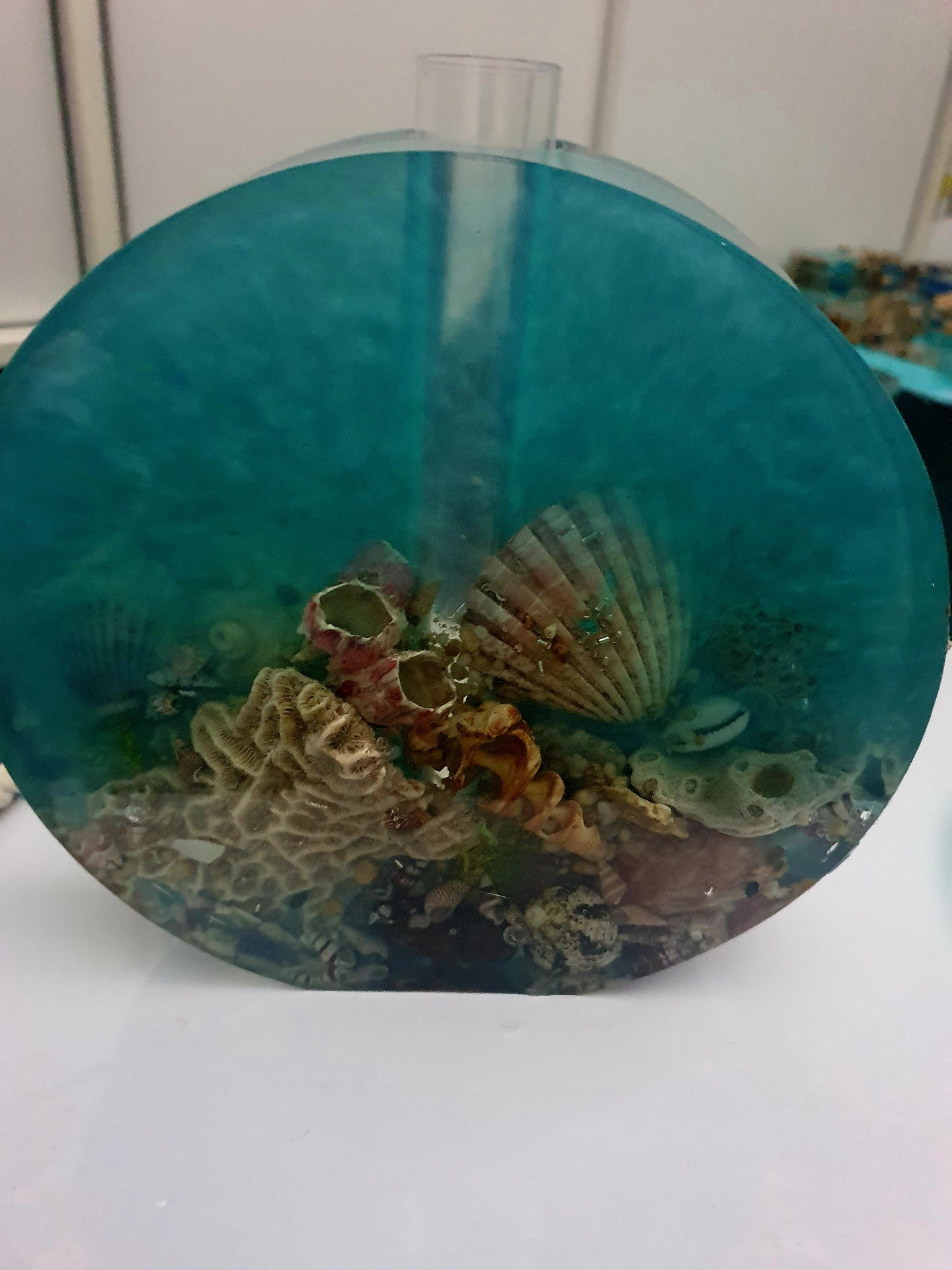 Celebrating the sea through functional art - sculpture/ vase/ lamp