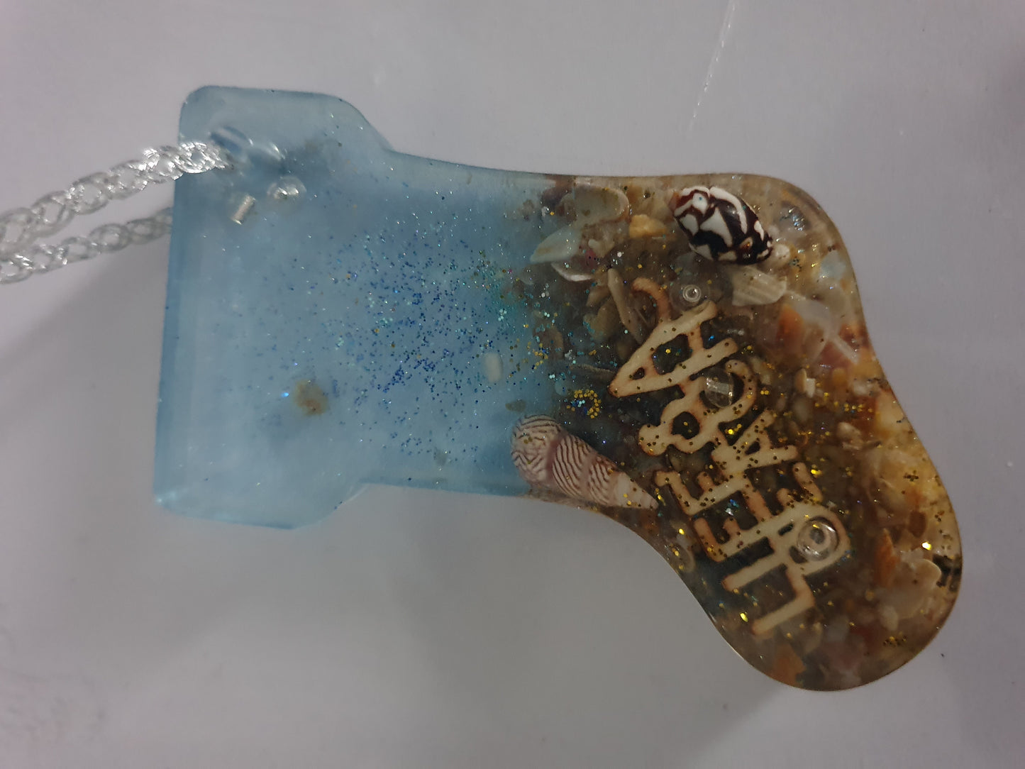 Christmas ornaments - seascape stockings