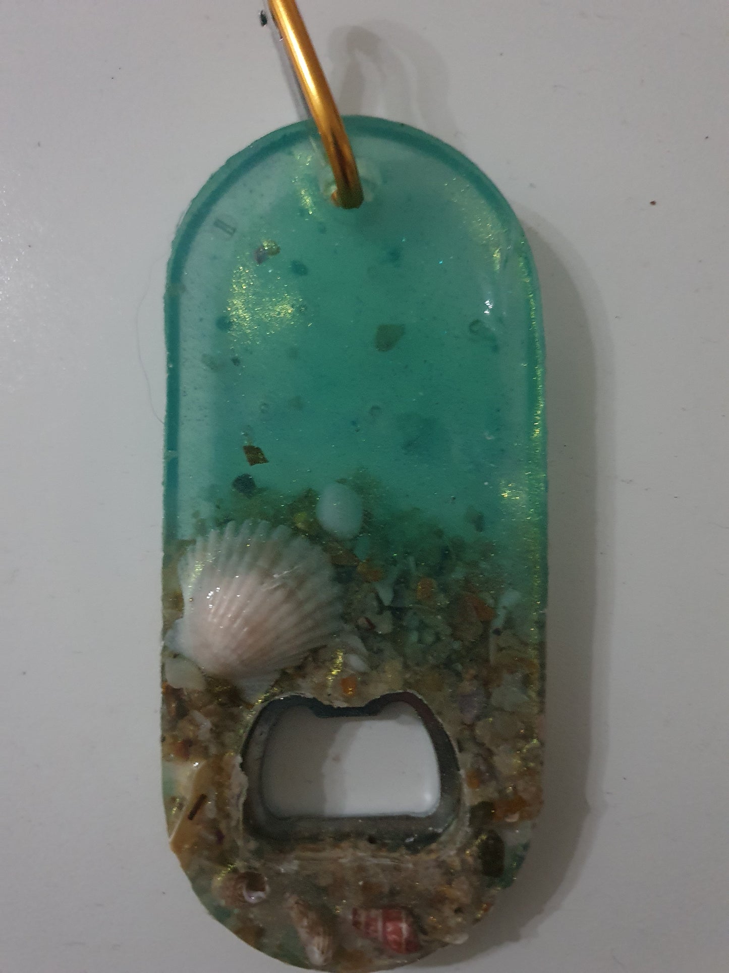 Functional art - seascape bottle openers