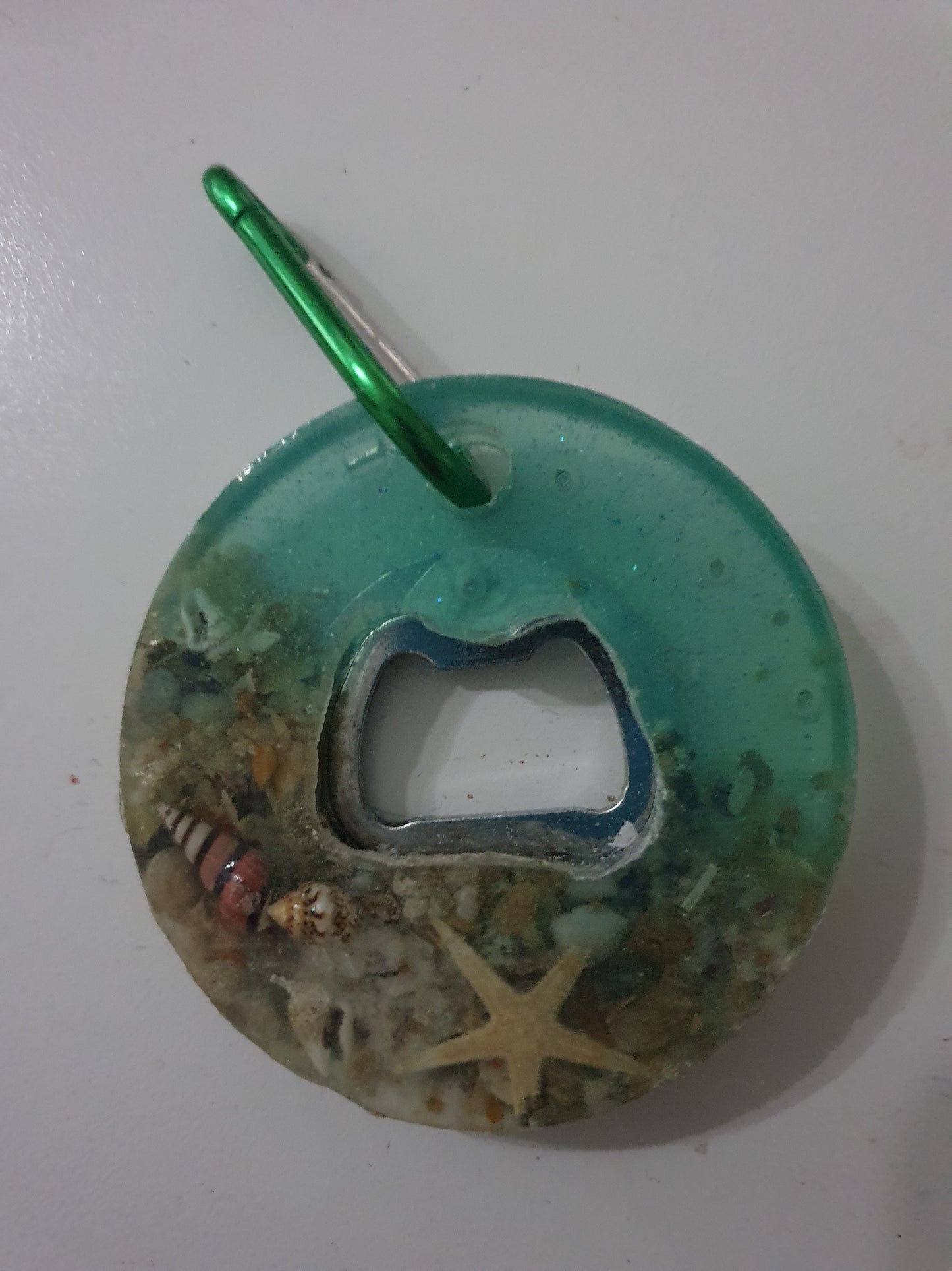 Functional art - seascape bottle openers