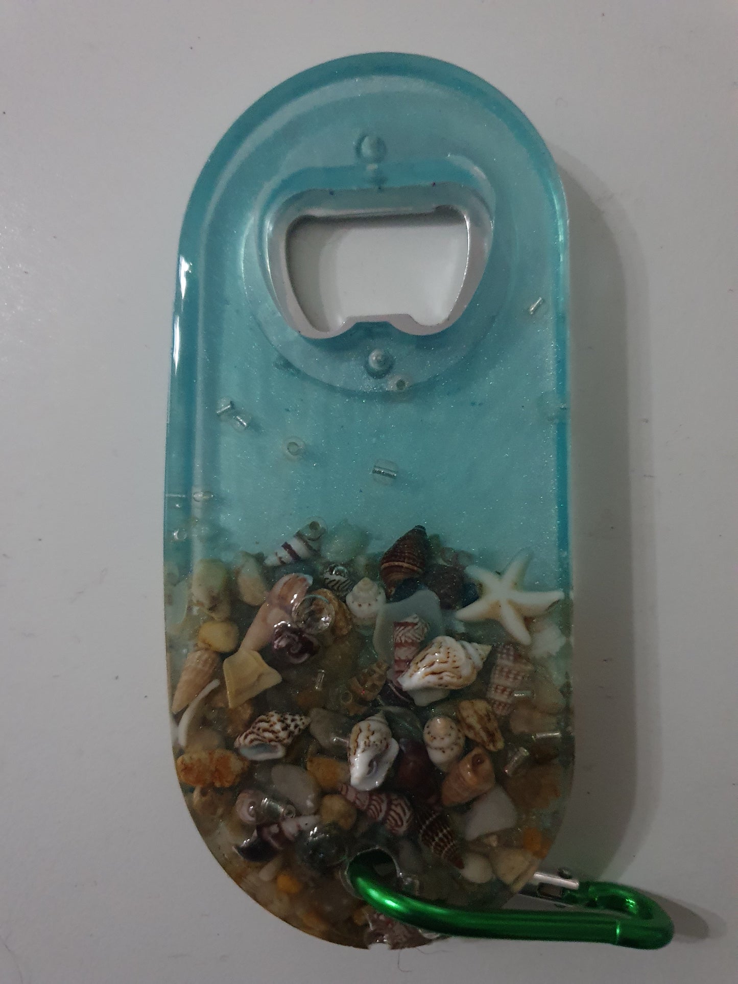 Functional art - seascape bottle openers