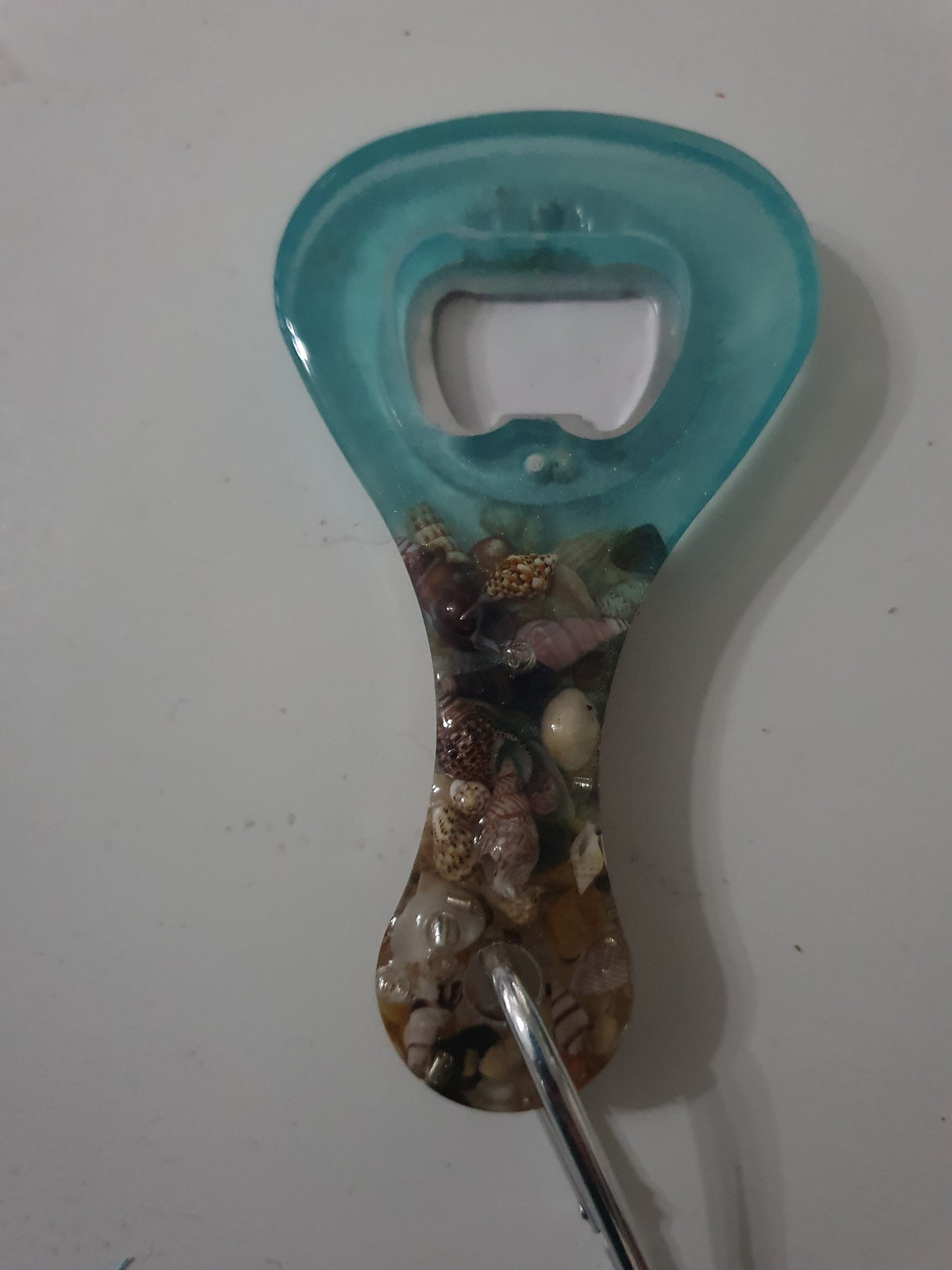 Functional art - seascape bottle openers