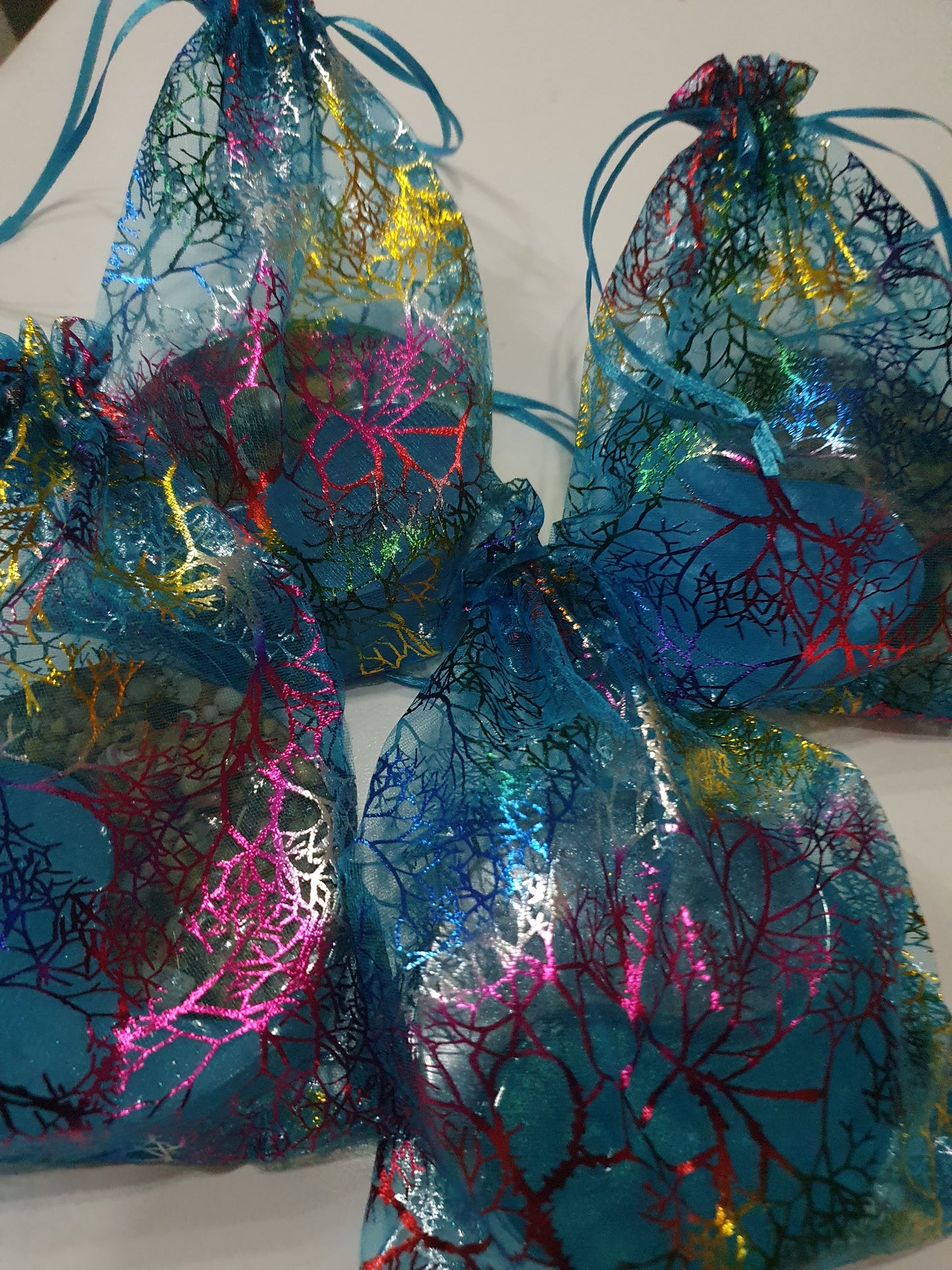 Ocean plastics inspired Yin and Yang (yin-yang/ Yinyang) table decor/ paper weight