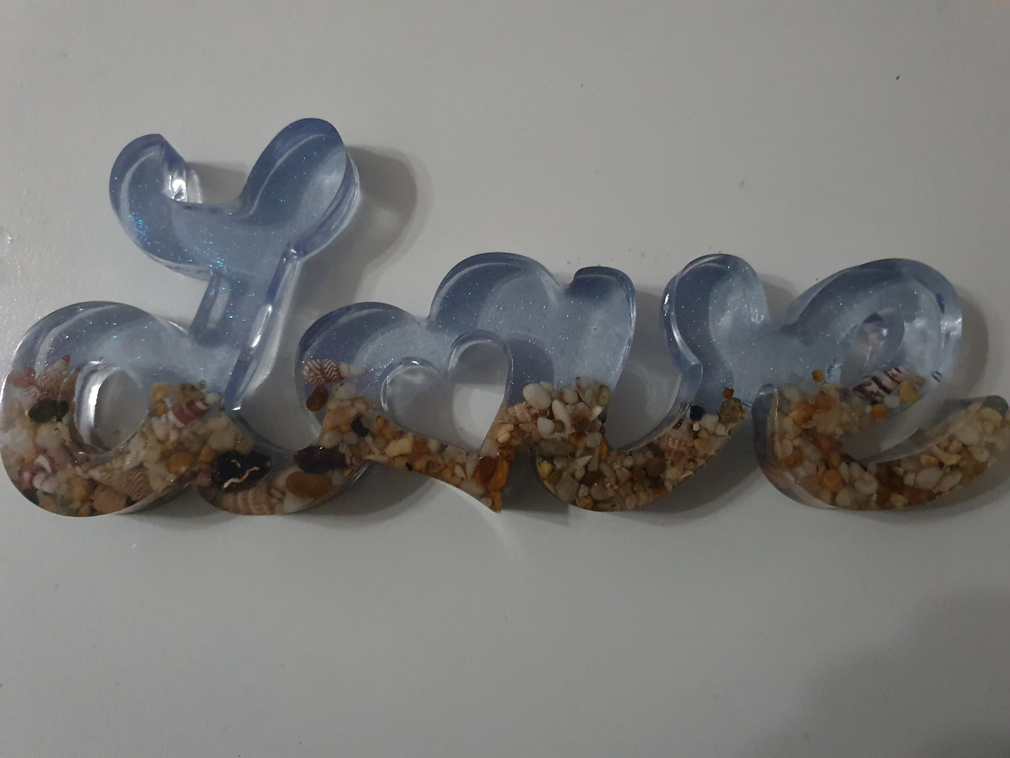 All you need is love - ocean inspired table decor/wall decor