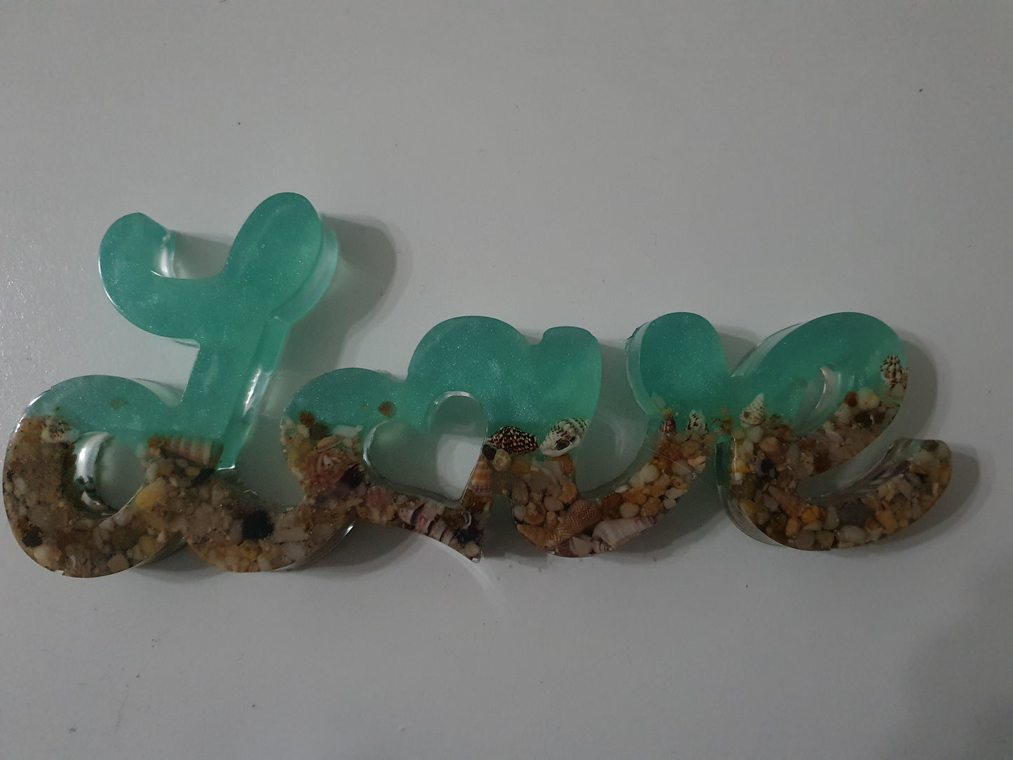 All you need is love - ocean inspired table decor/wall decor