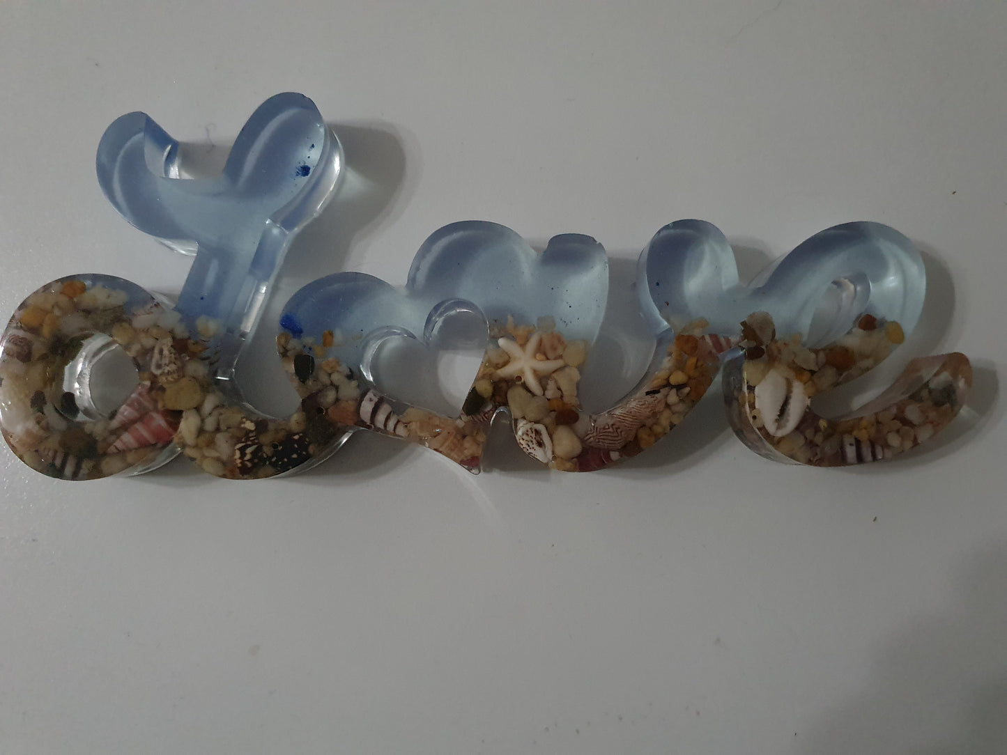 All you need is love - ocean inspired table decor/wall decor