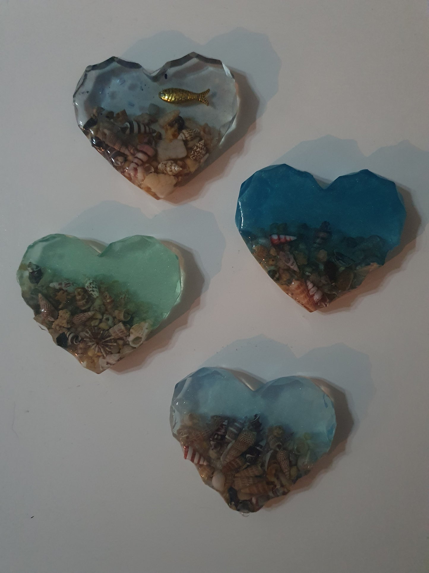 Chunky ocean inspired designer fridge magnets