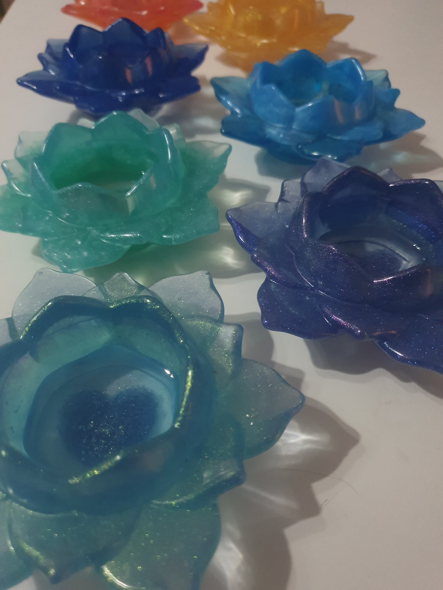 Lotus love tealight candle holders
