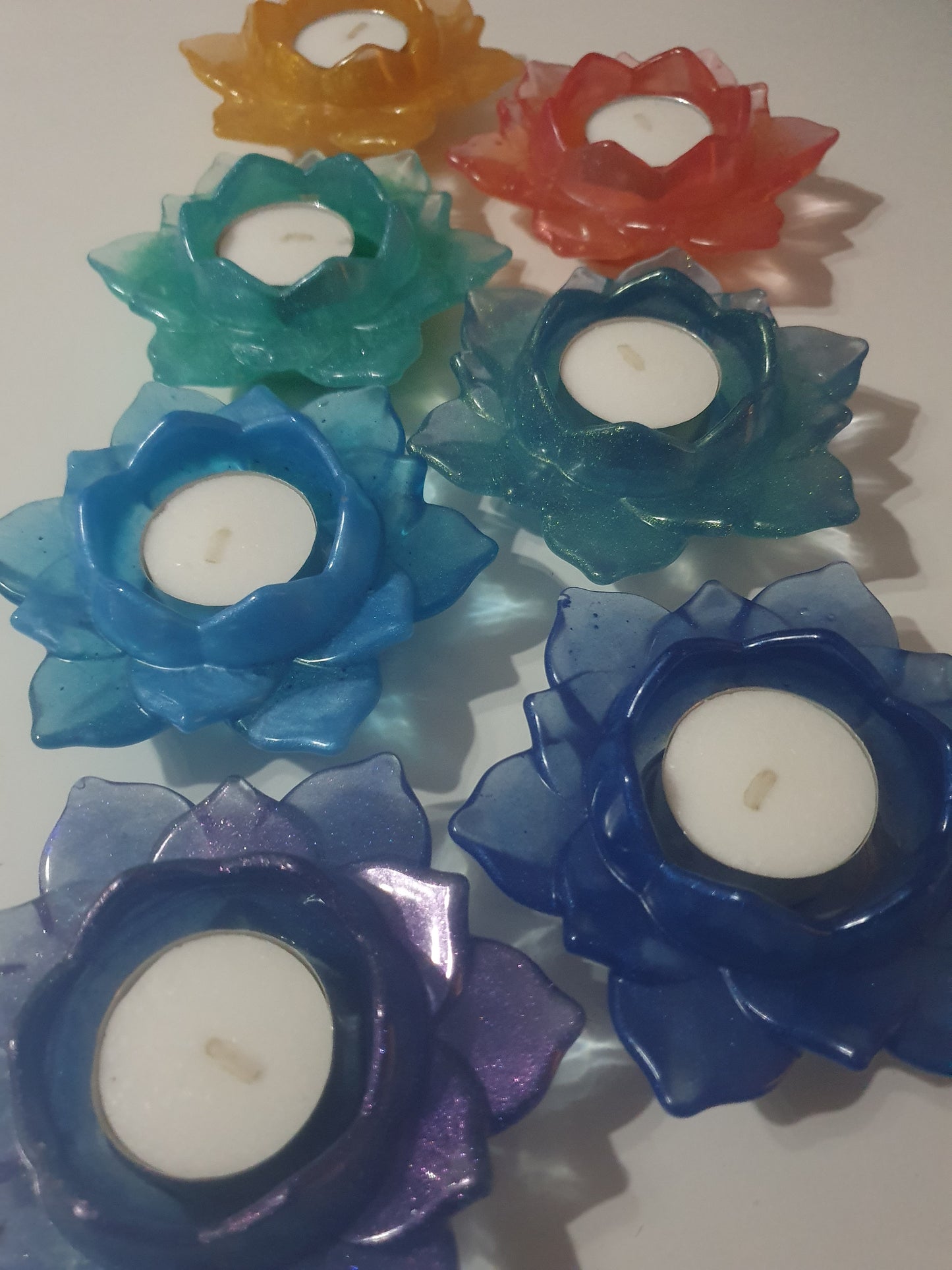Lotus love tealight candle holders