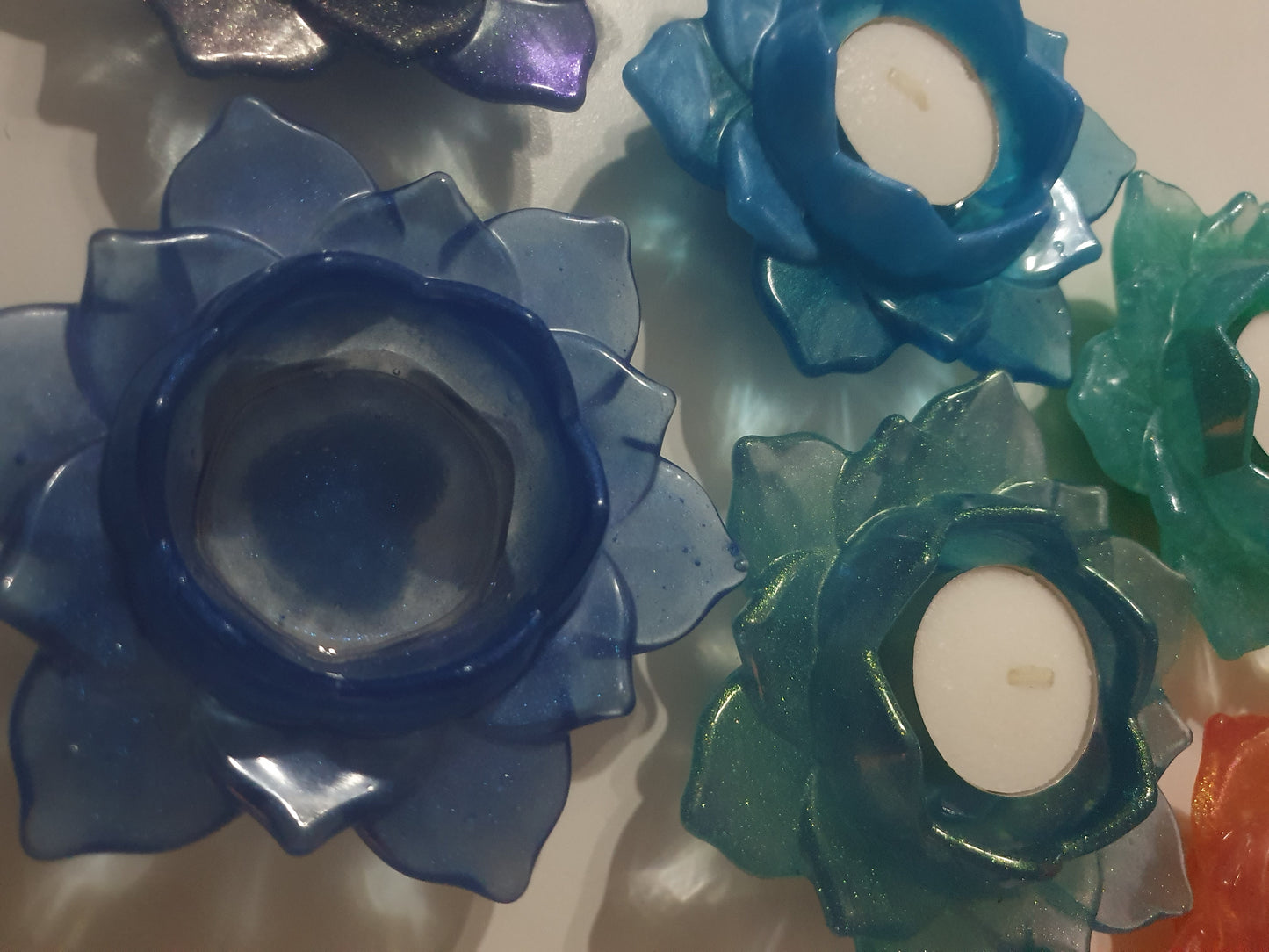 Lotus love tealight candle holders