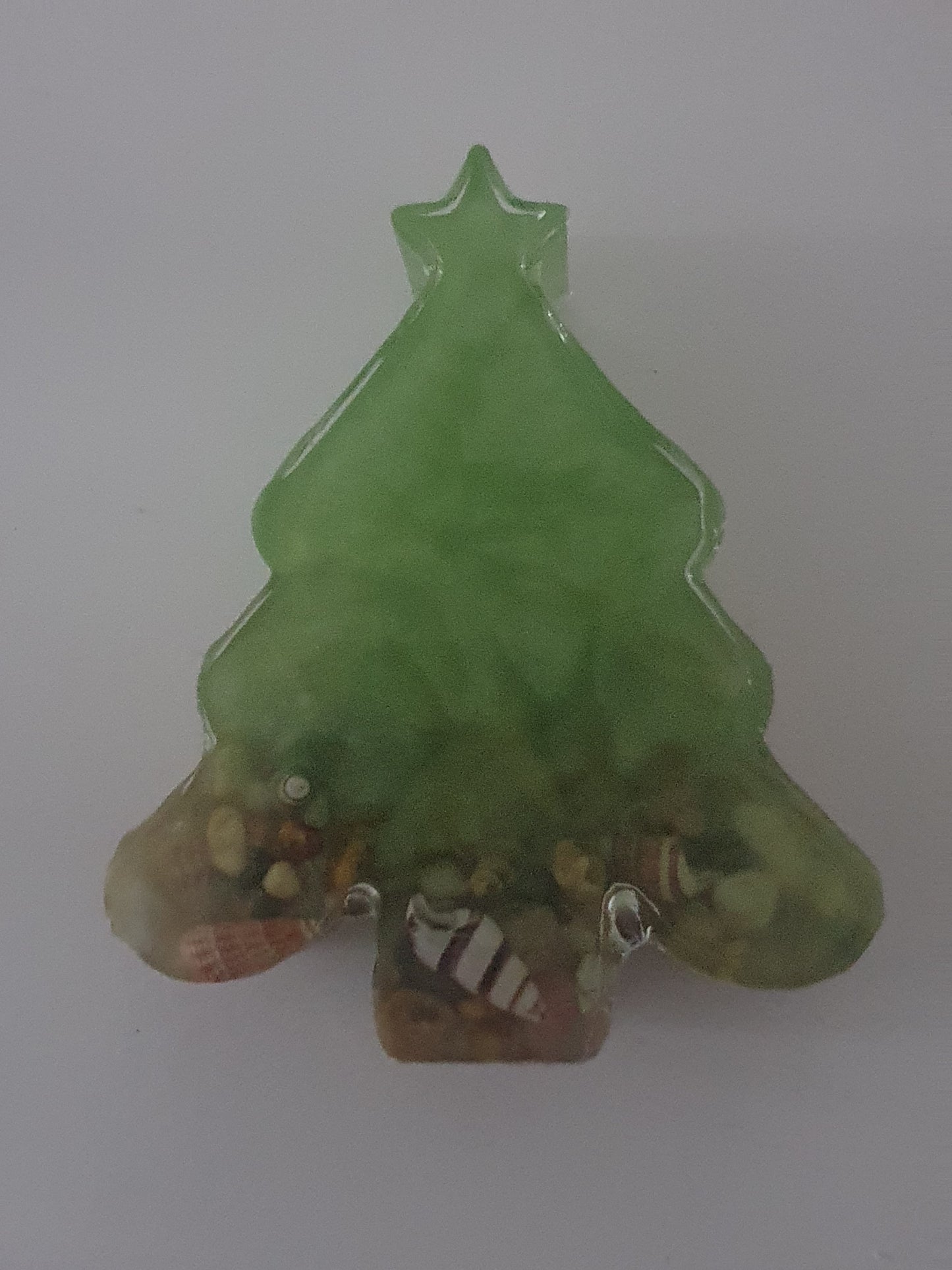 Beach Christmas table decor - Christmas tree