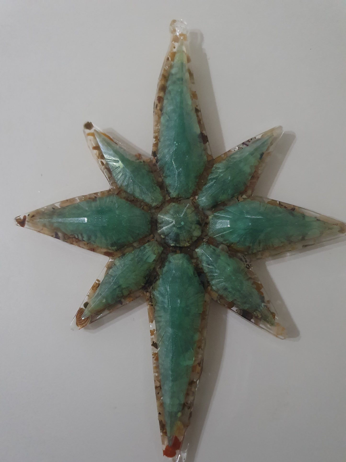 Christmas sea stars - hanging ornaments with a coastal theme