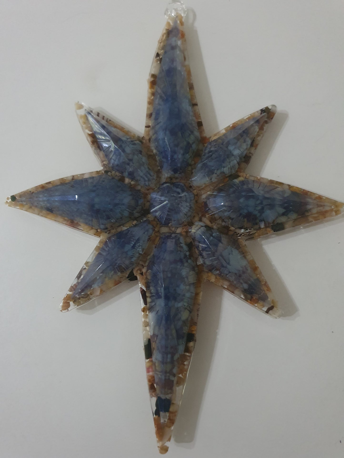 Christmas sea stars - hanging ornaments with a coastal theme