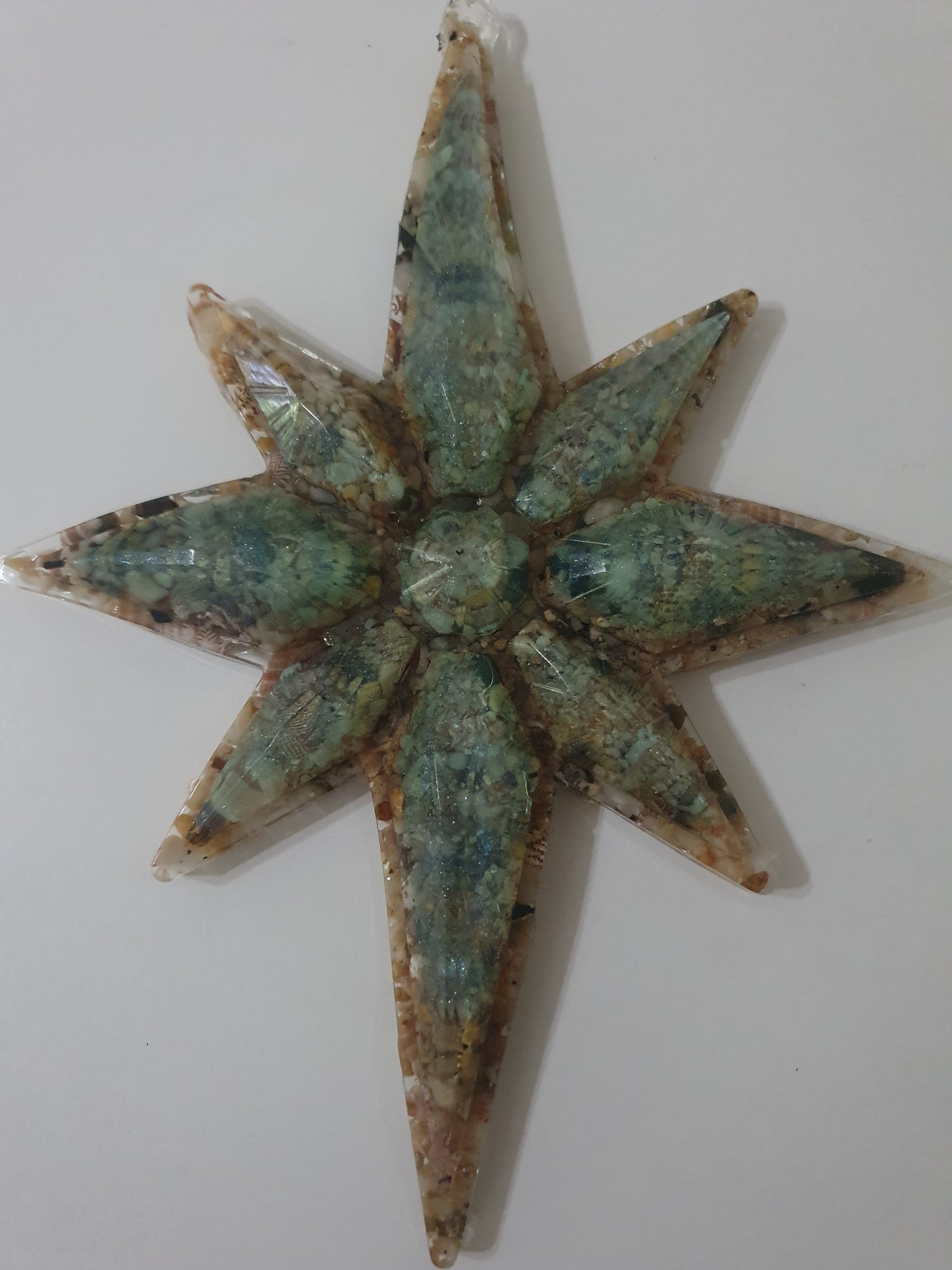 Christmas sea stars - hanging ornaments with a coastal theme