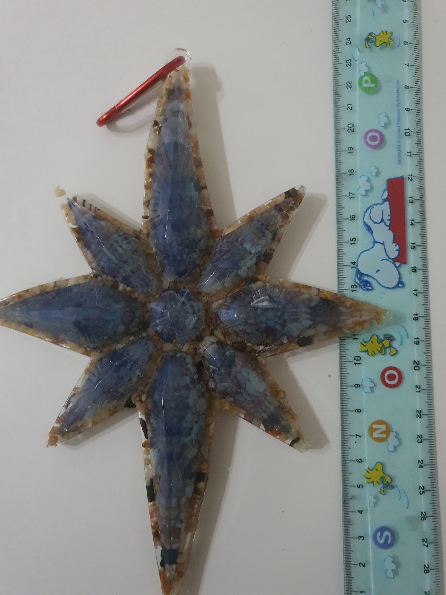Christmas sea stars - hanging ornaments with a coastal theme