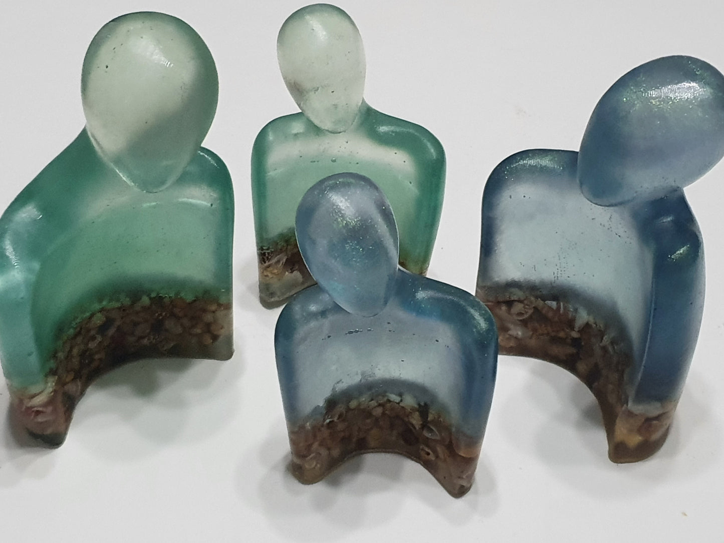 Ocean lovers statuettes