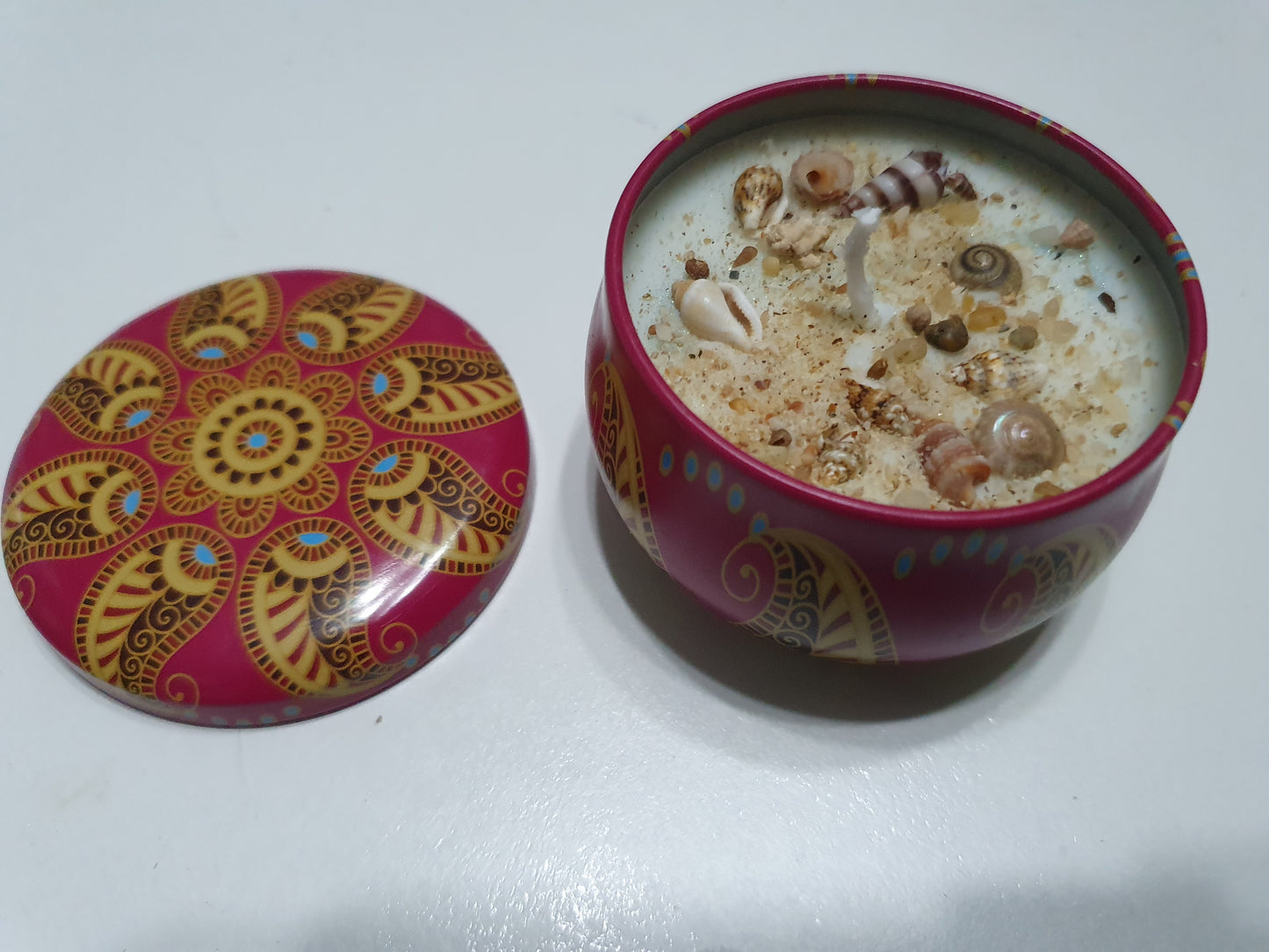 Boho Beach scented candle - Pina Colada