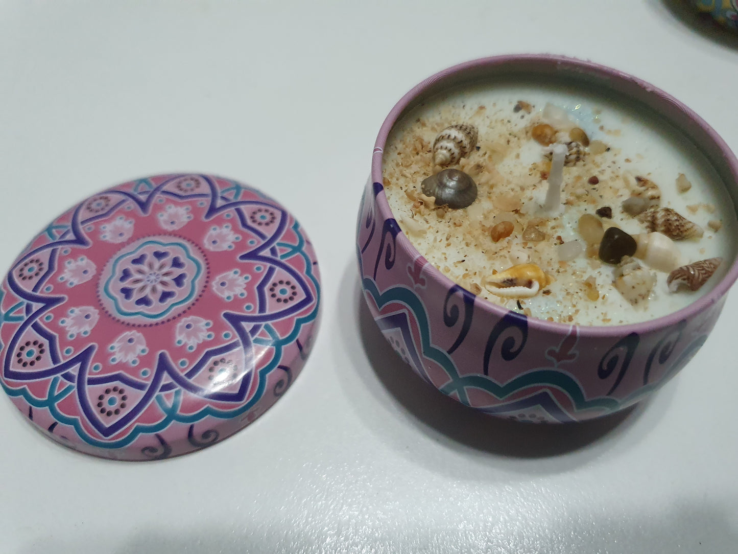 Boho Beach scented candle - Pina Colada