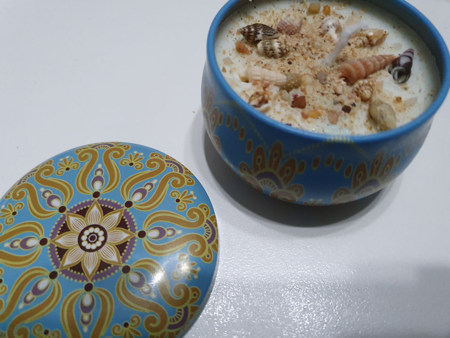 Boho Beach scented candle - Pina Colada