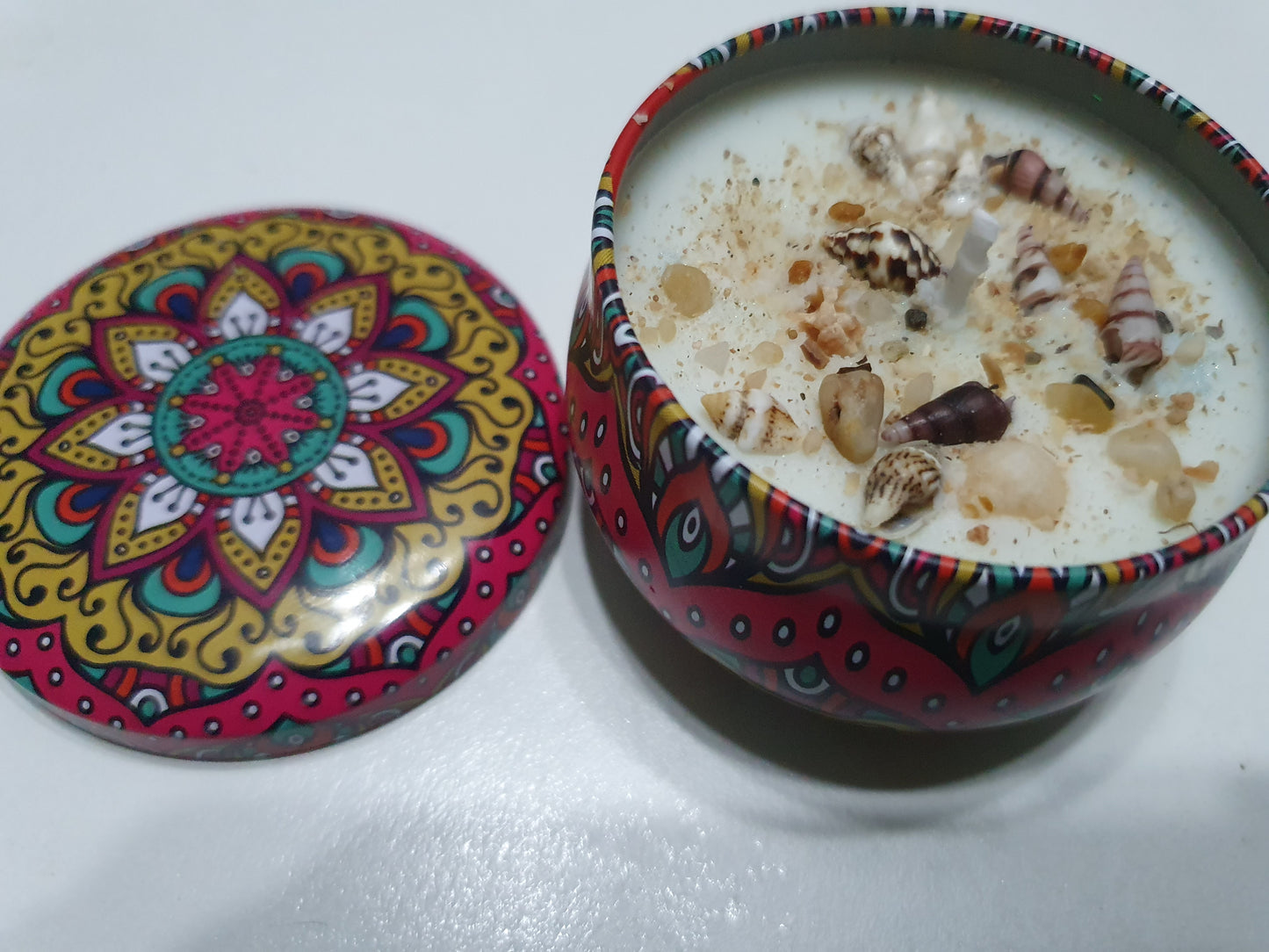 Boho Beach scented candle - Pina Colada