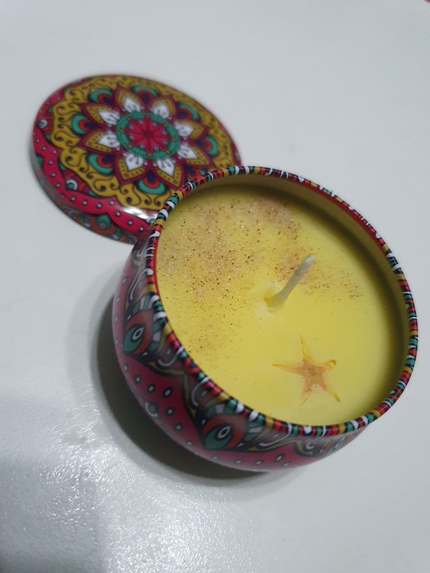 Boho Beach scented candle - Mango daquiri