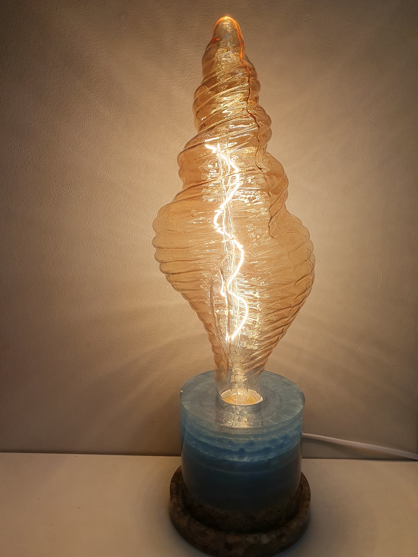 Celebrating our oceans treasures - seashell table lamp