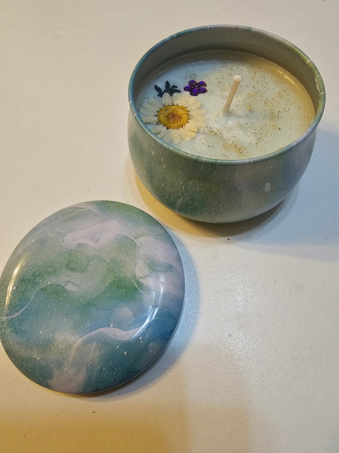 Boho Breeze scented candles - A lei of flowers