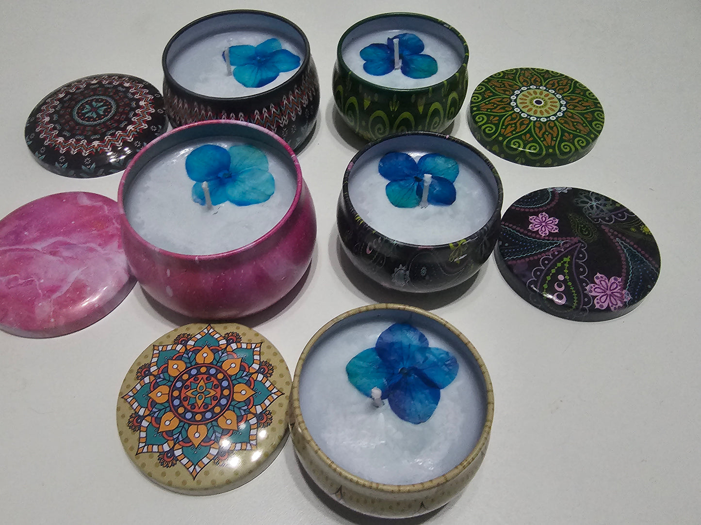 Boho Bliss scented candles - Calming ions (anxiety)