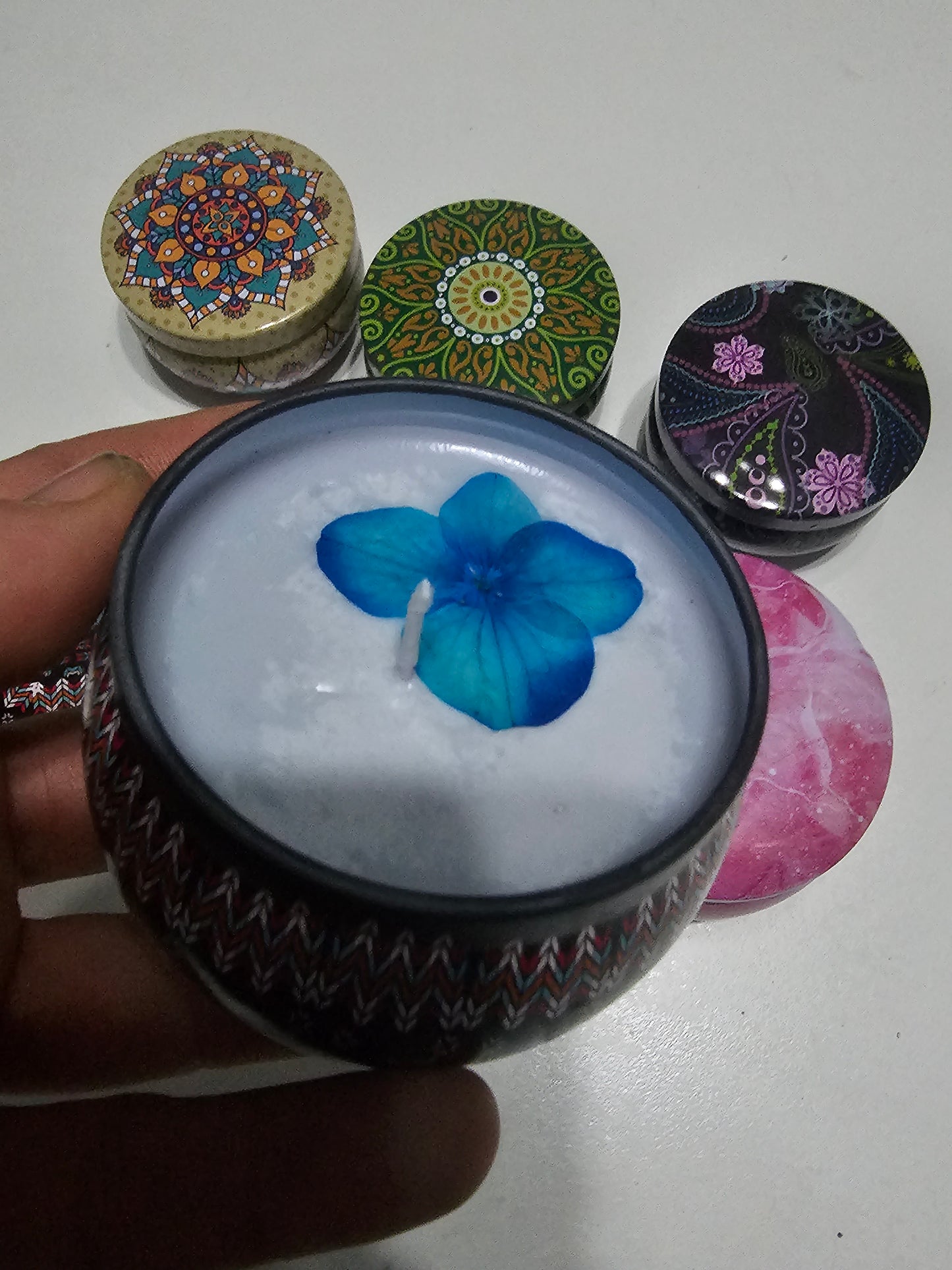 Boho Bliss scented candles - Calming ions (anxiety)