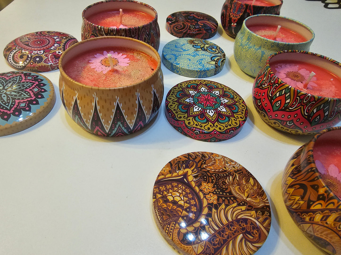 Boho Bliss scented candle - Energise