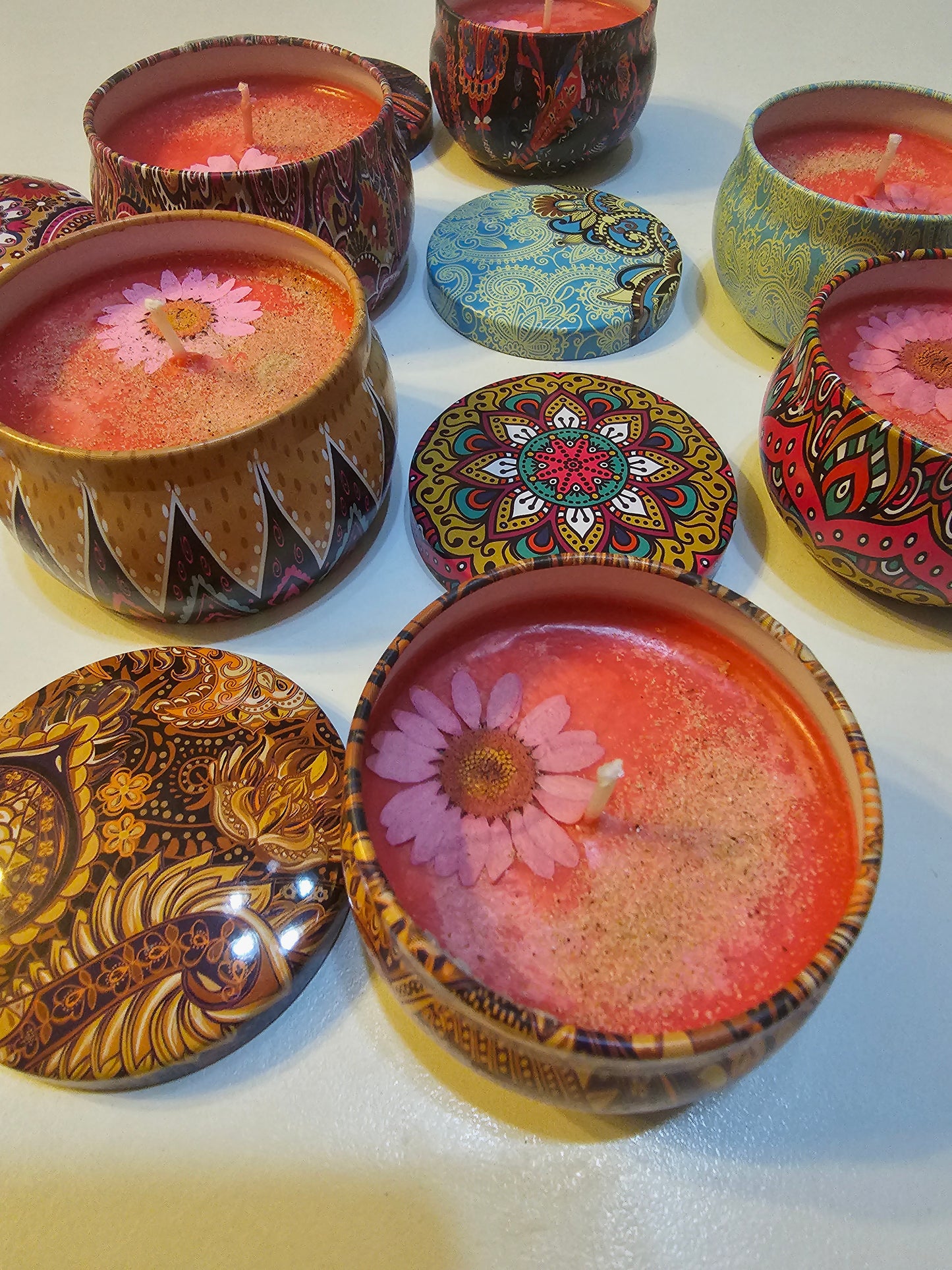 Boho Bliss scented candle - Energise
