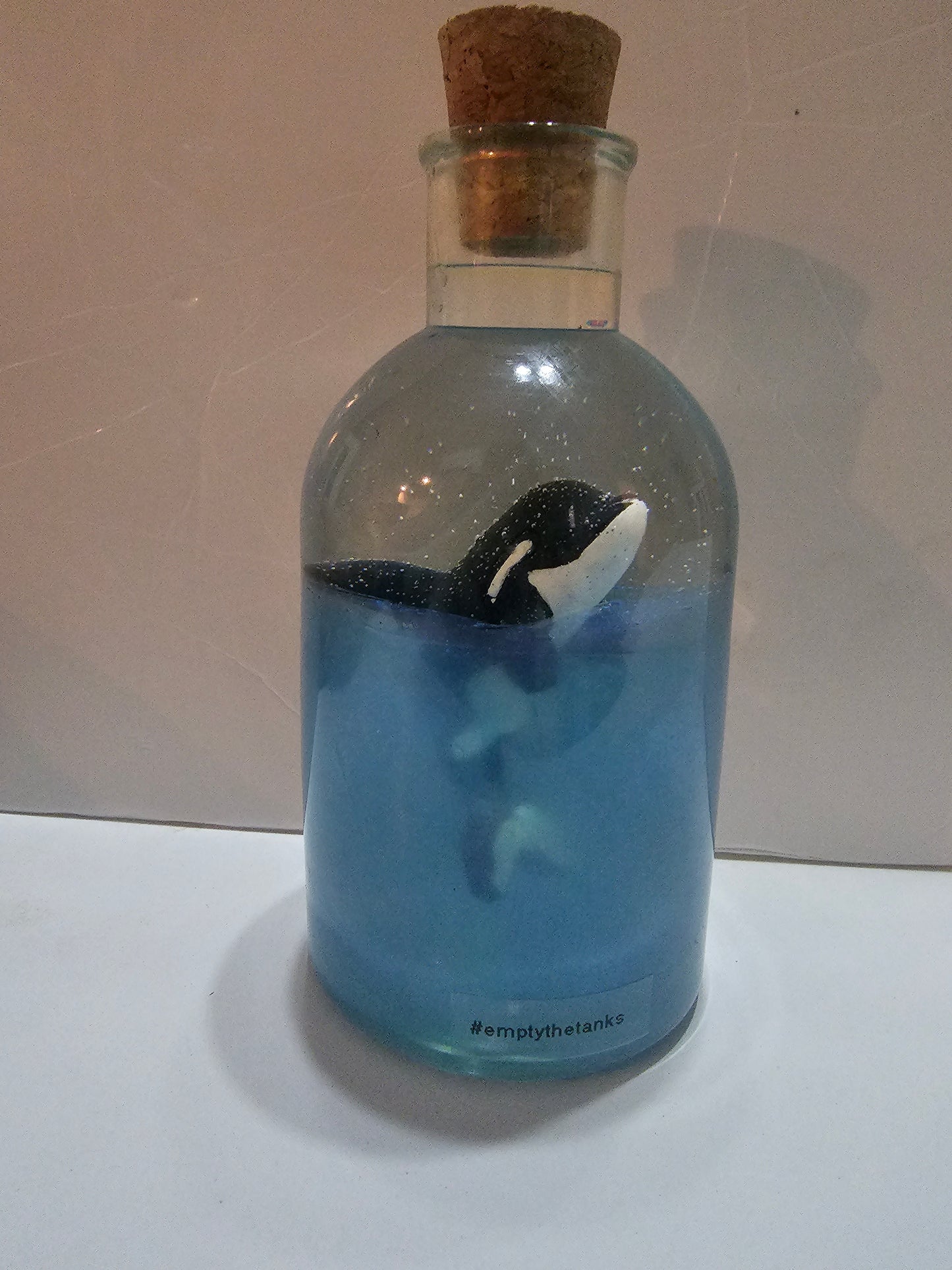 Message in a bottle - orca belong in the wild