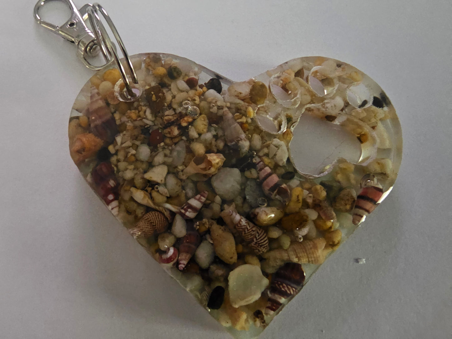 Sandy paws bag tag/ bag bling/ keyring