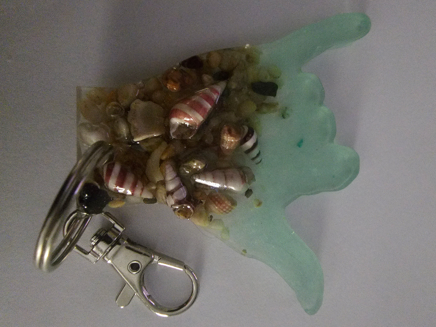 Peace. Beach. Surf. Love. Original art for your keys.