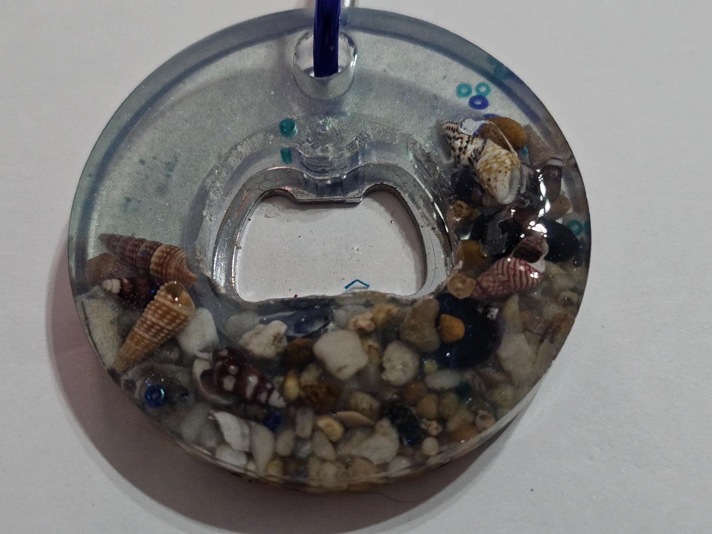 Functional art - seascape bottle openers