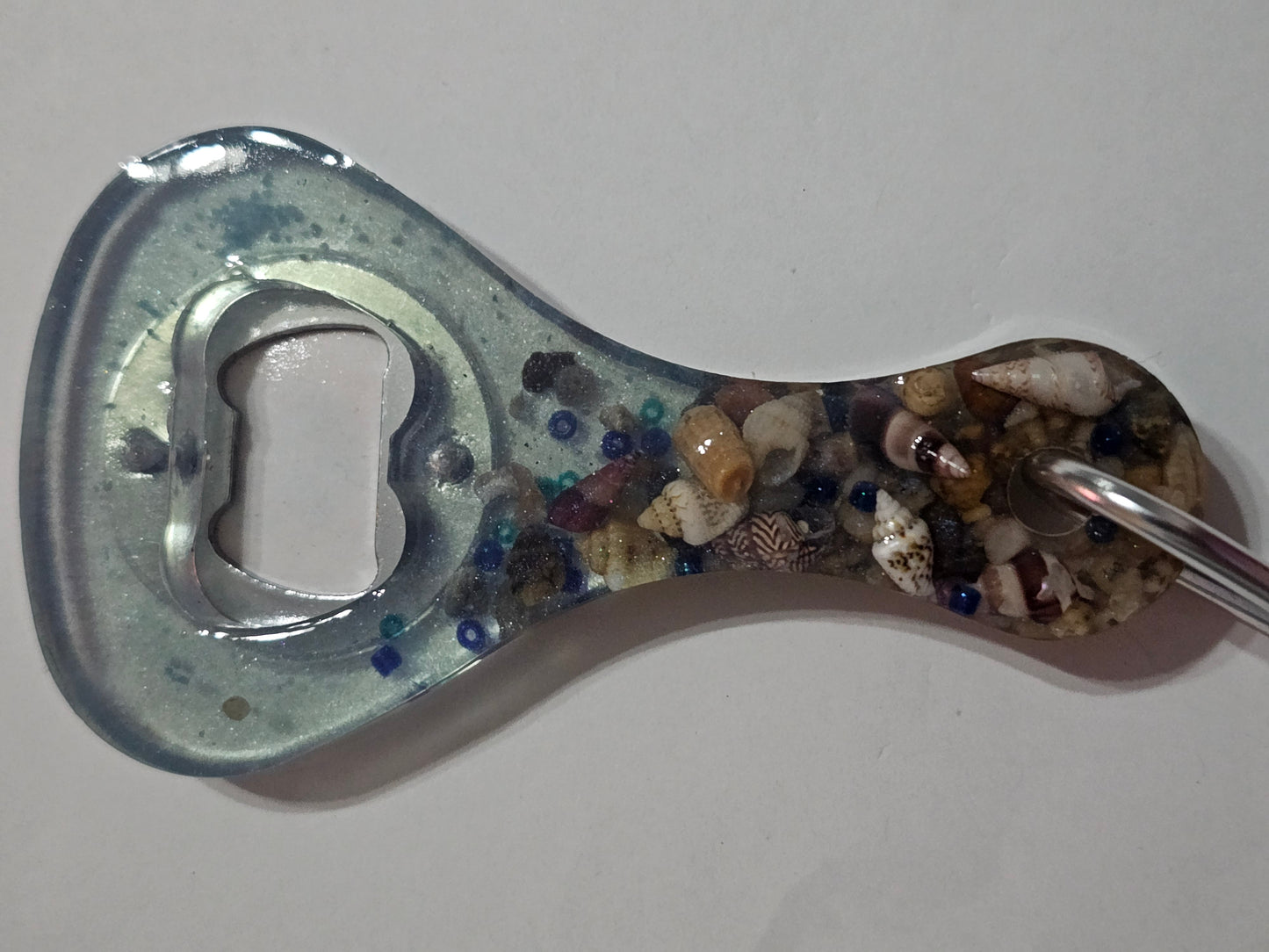 Functional art - seascape bottle openers