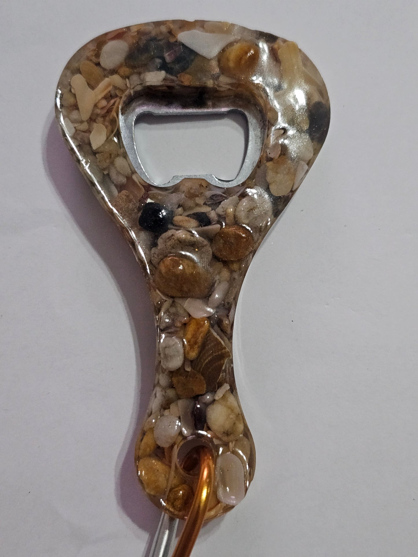 Functional art - seascape bottle openers