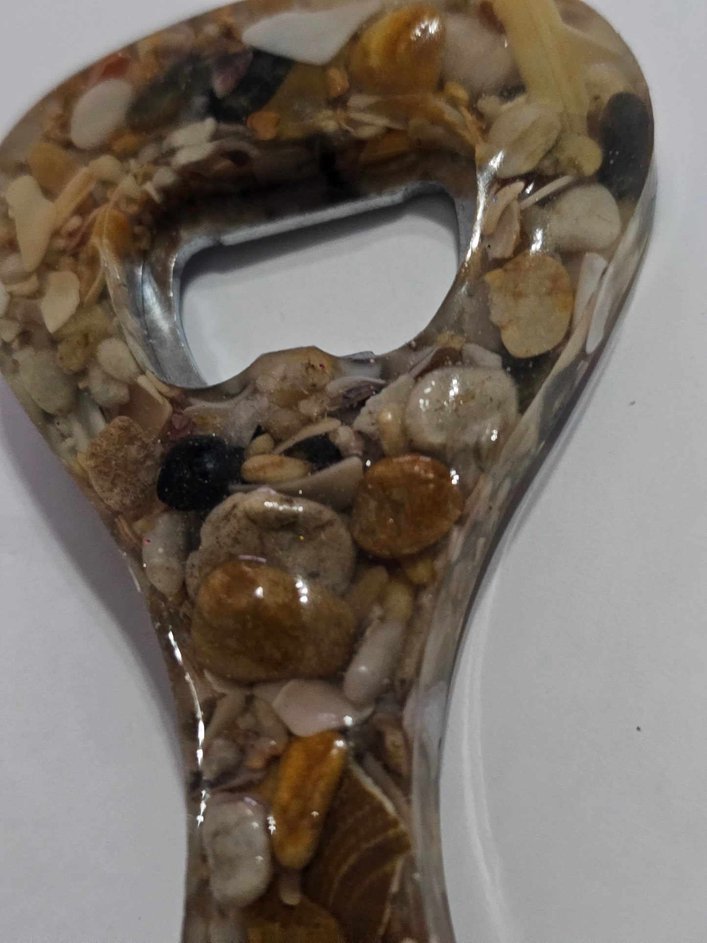 Functional art - seascape bottle openers