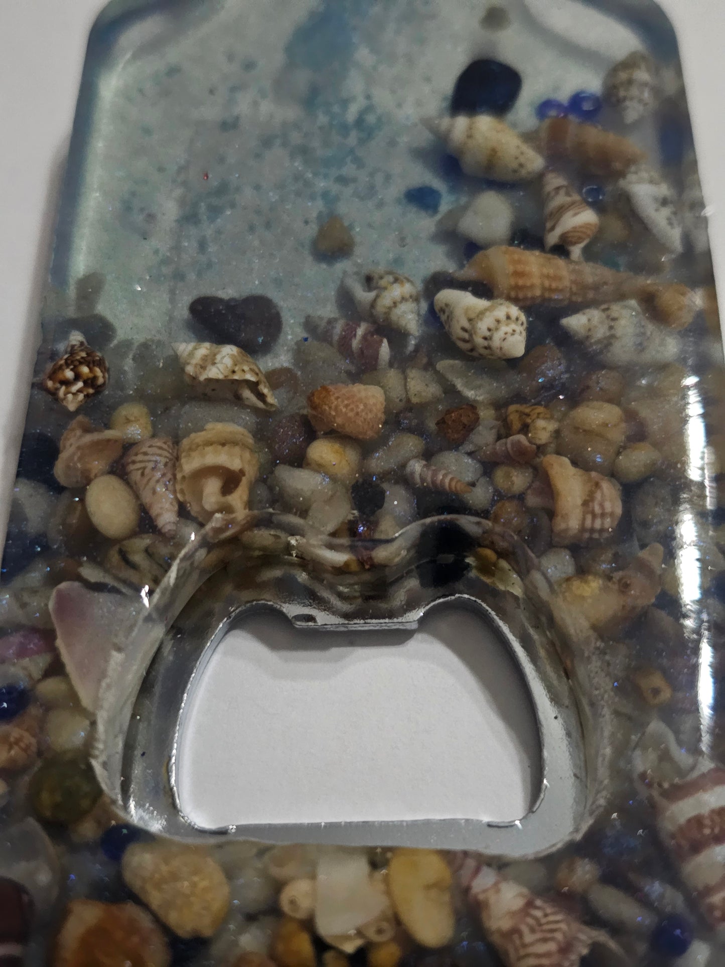Functional art - seascape bottle openers