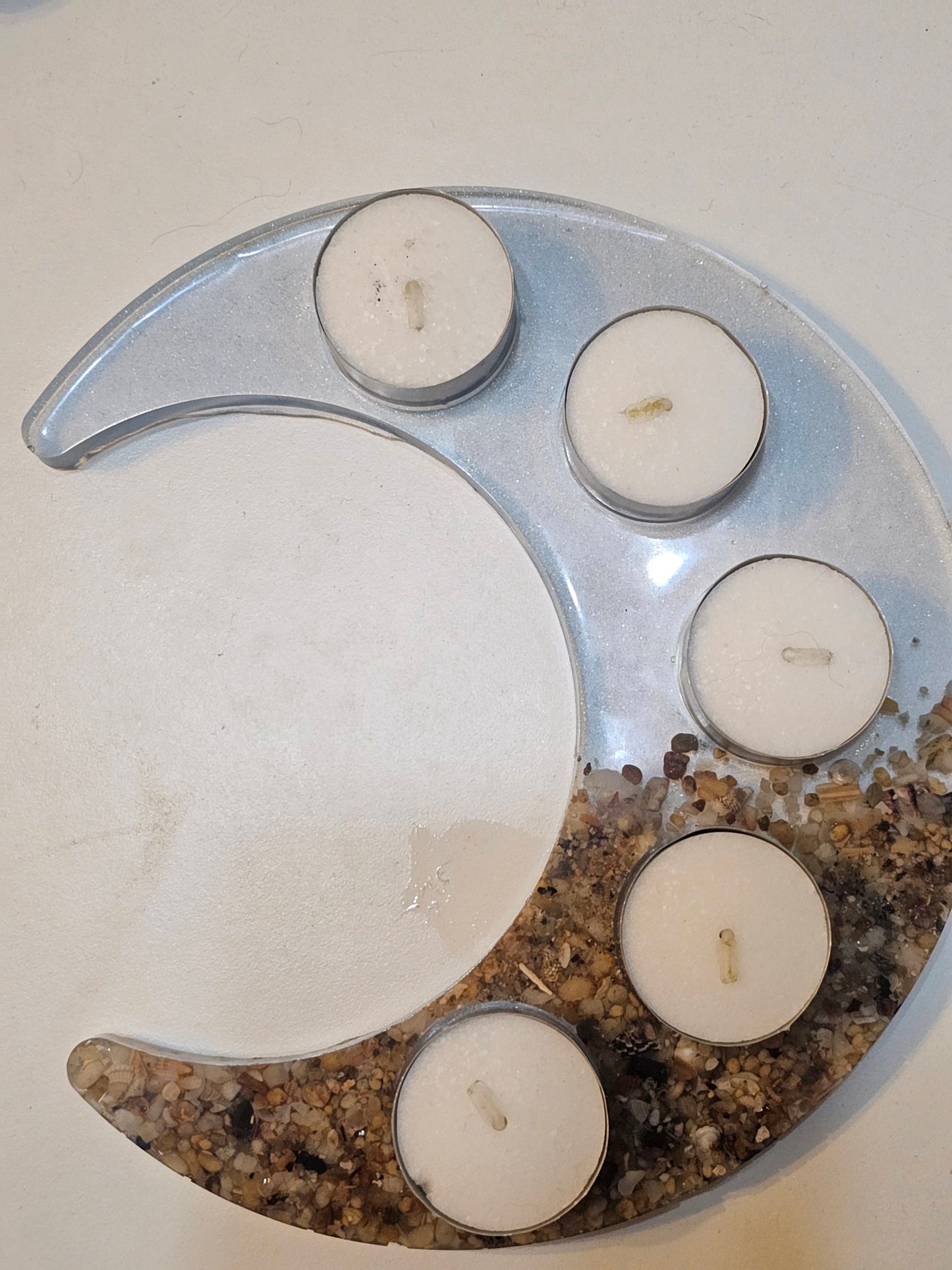 Moonrise tealight candle holders