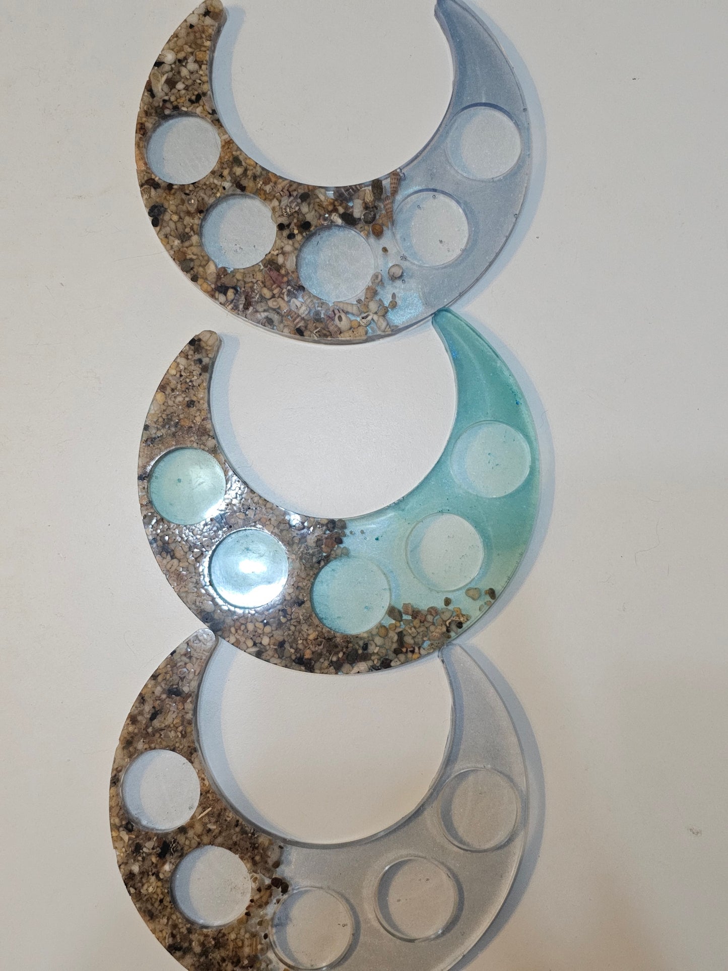 Moonrise tealight candle holders