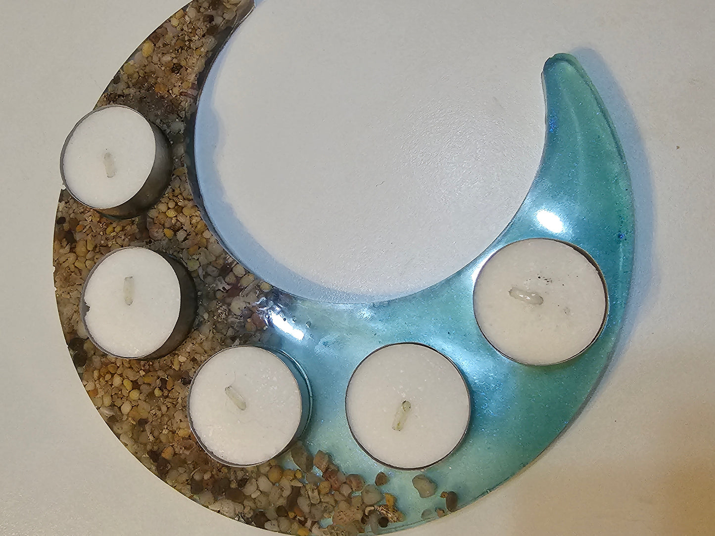 Moonrise tealight candle holders