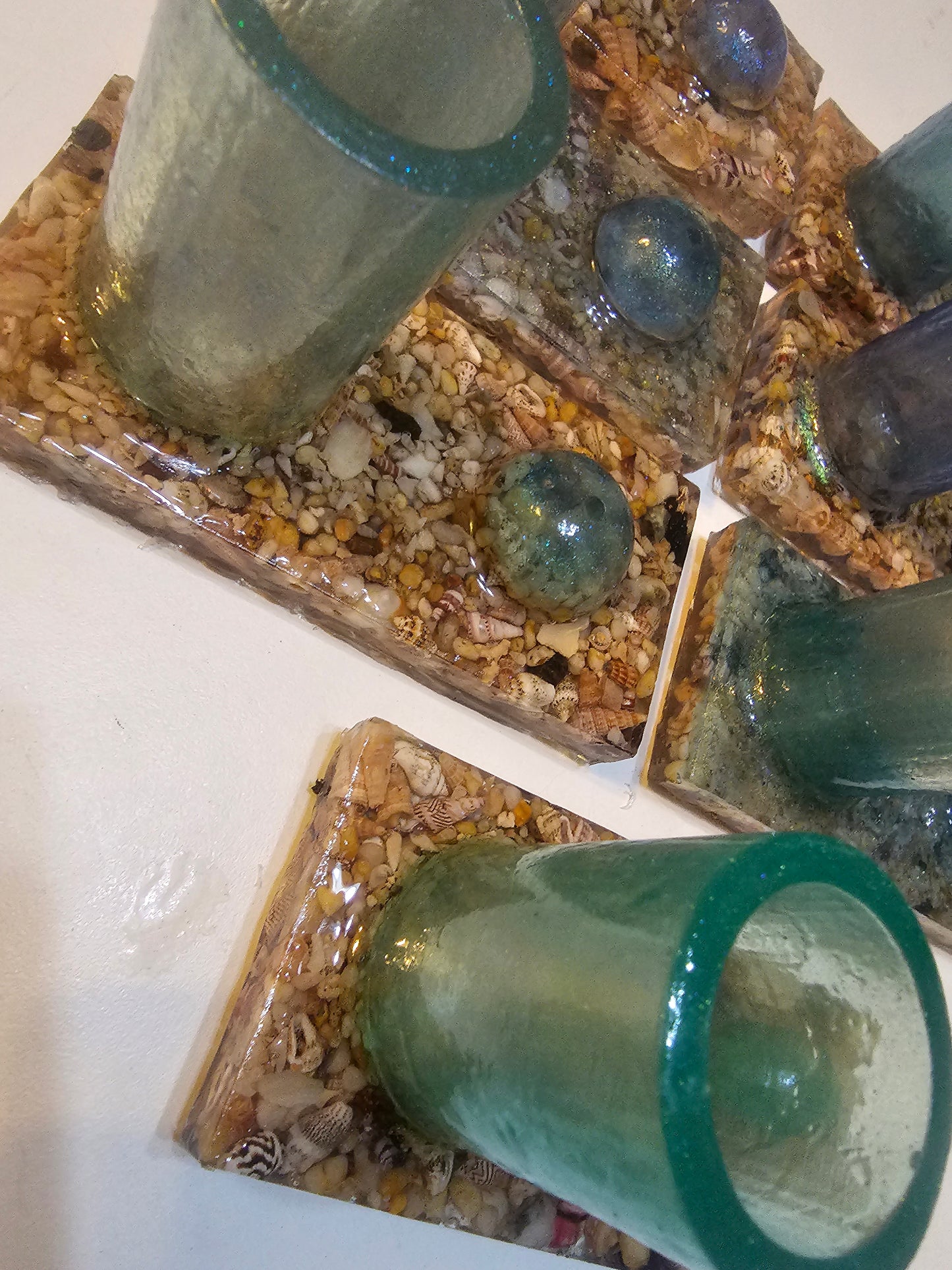 Incoming tide inspired Incense holders