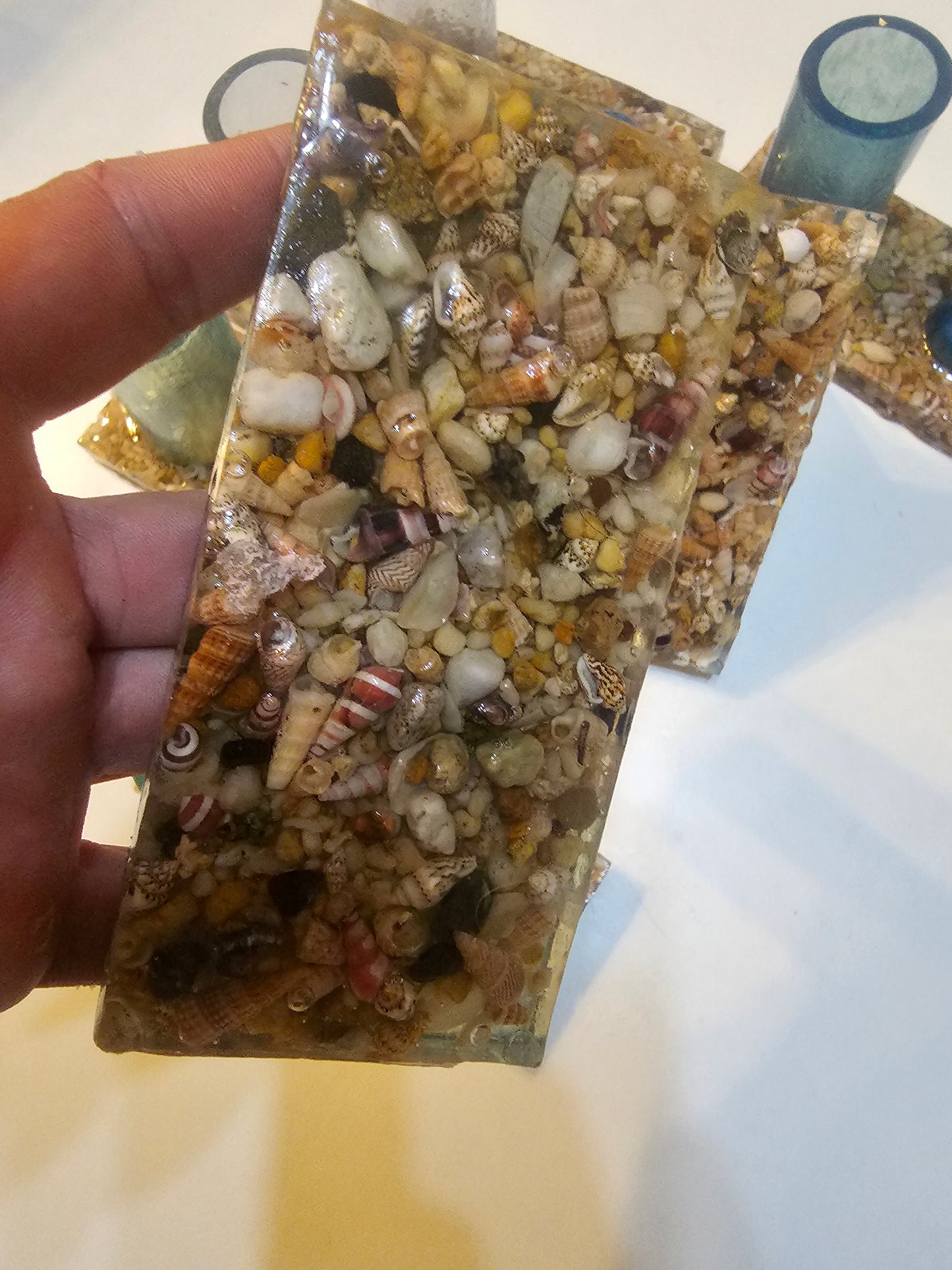 Incoming tide inspired Incense holders