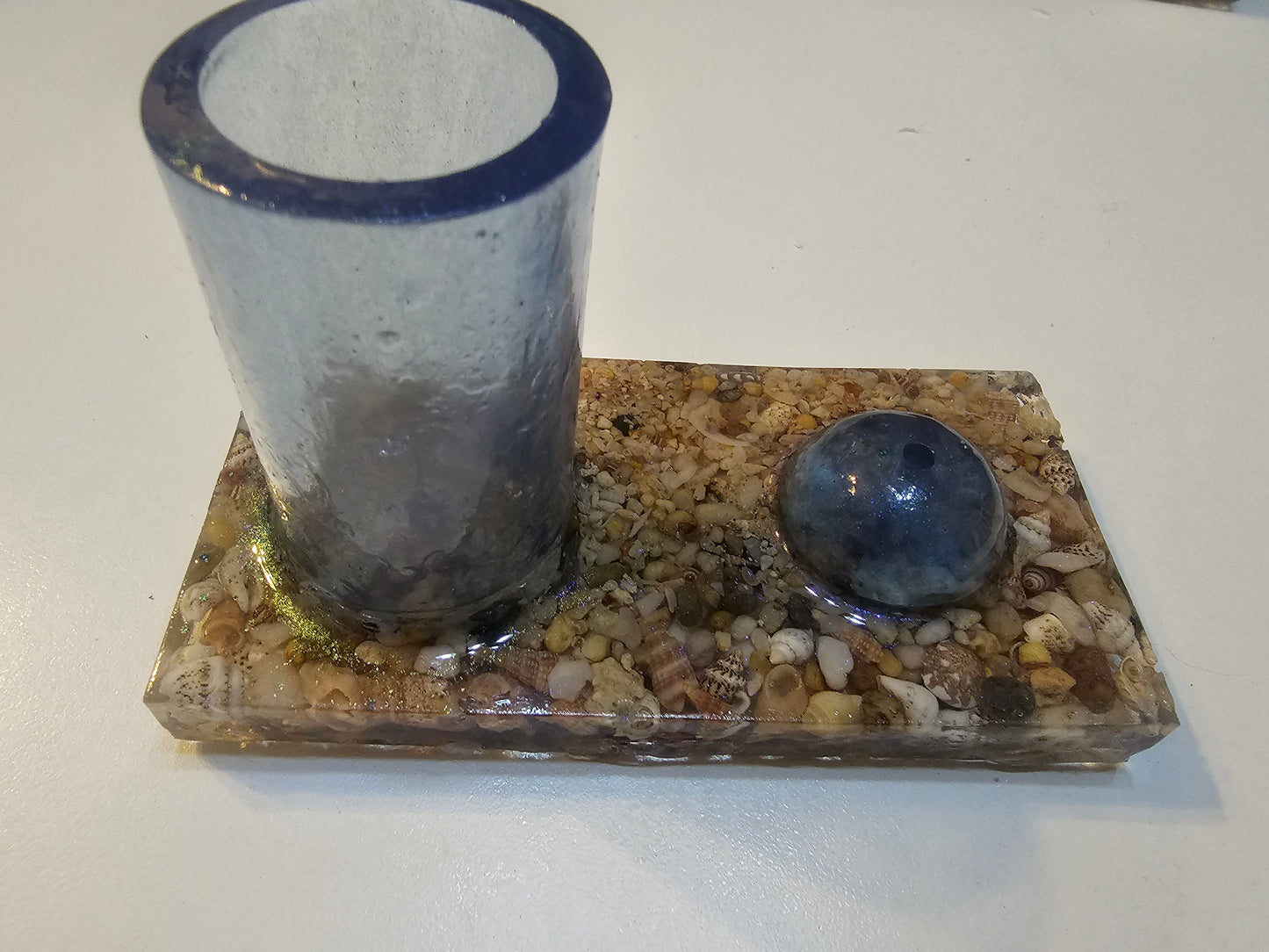 Incoming tide inspired Incense holders