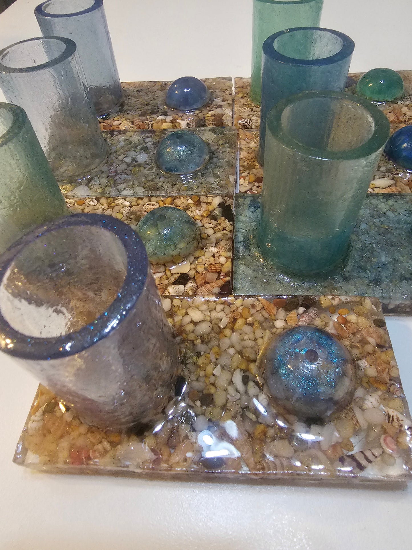 Incoming tide inspired Incense holders