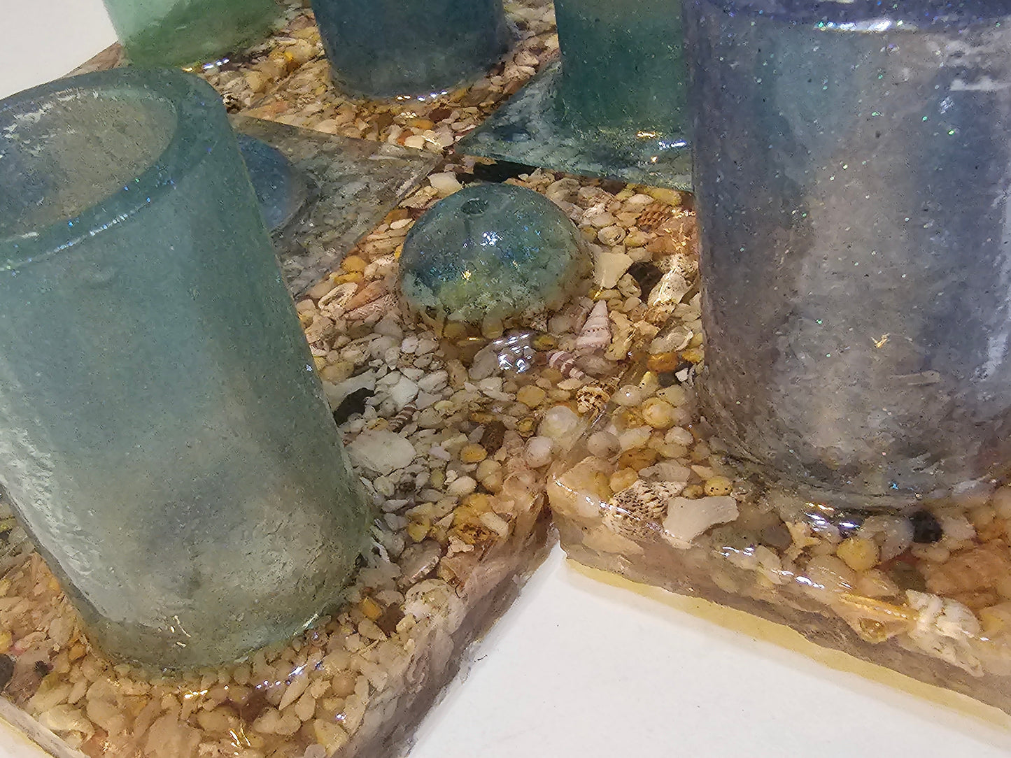 Incoming tide inspired Incense holders