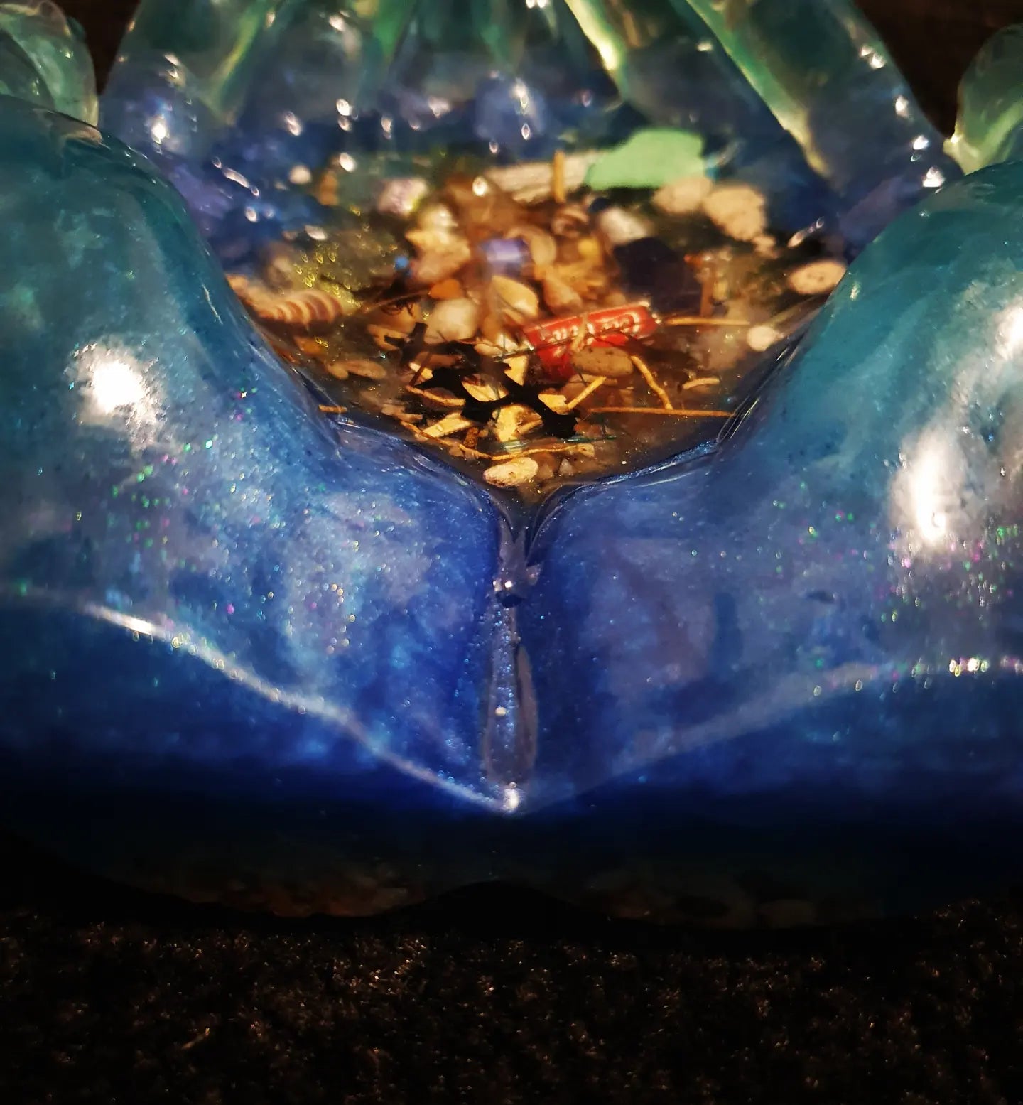 Table art/ bowl - Rubbish free oceans