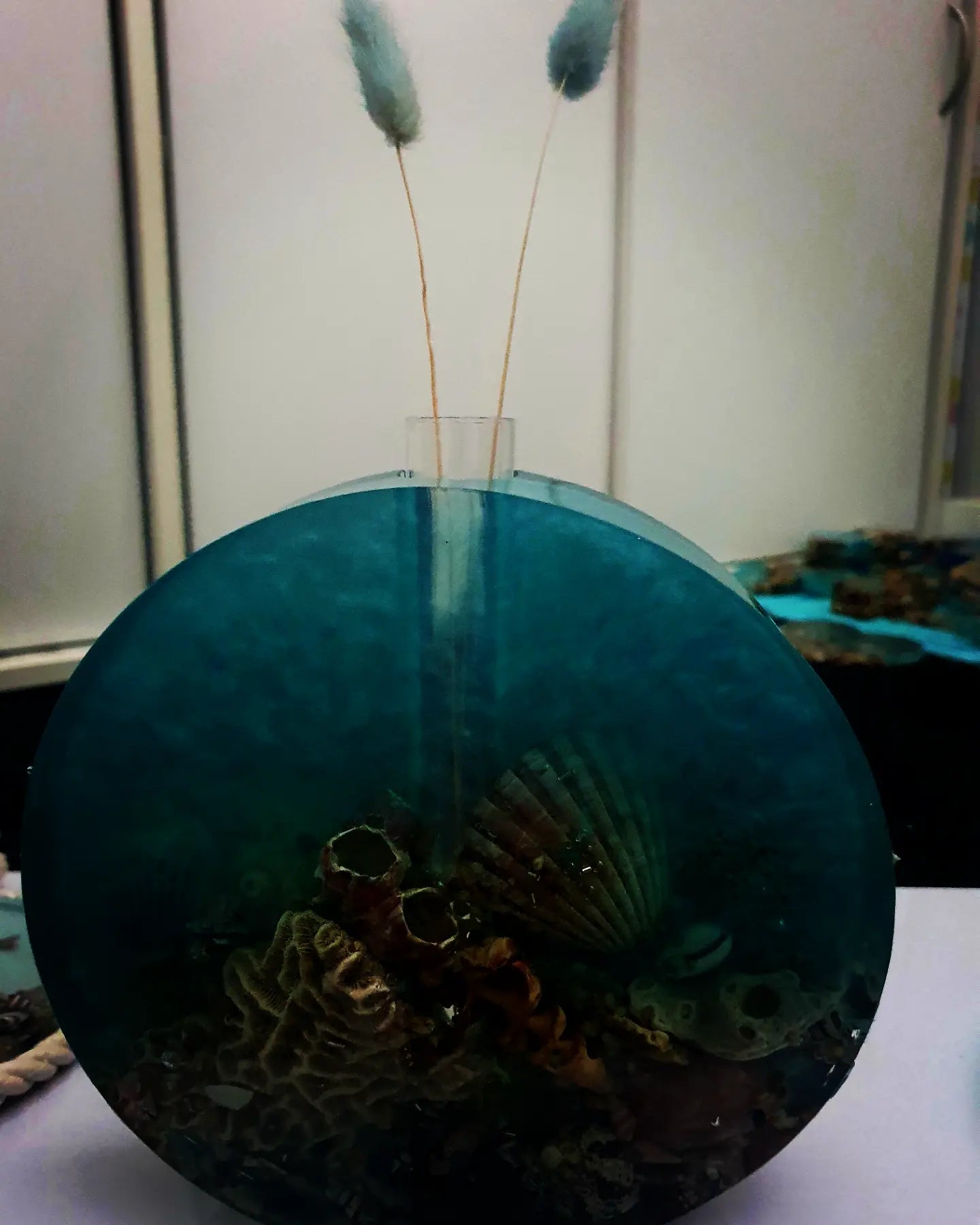 Celebrating the sea through functional art - sculpture/ vase/ lamp